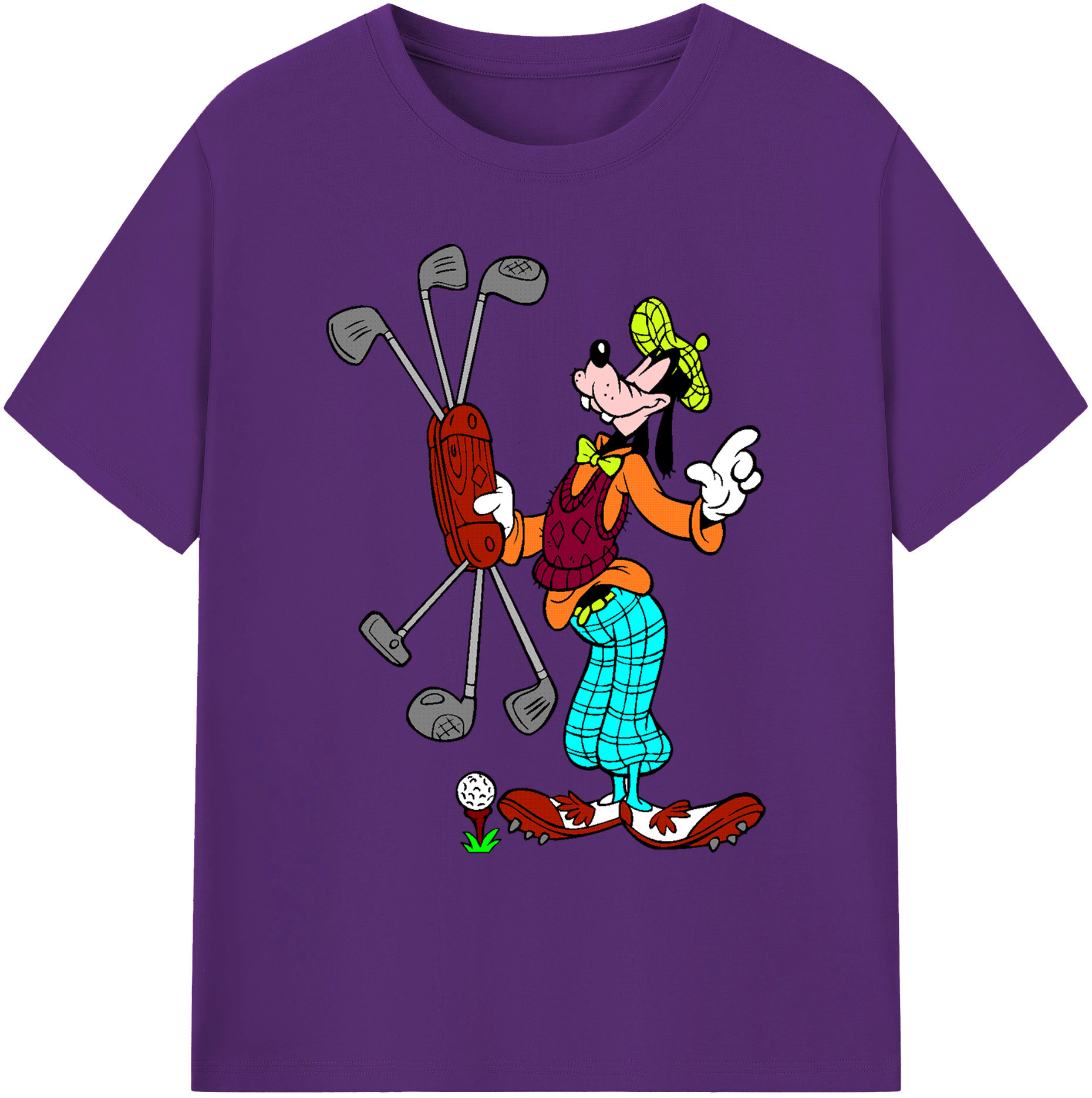 ミッキーマウス Mickey Mouse 綿100％ メンズ半袖Tシャツ｜肌触りやわらか＆通気性