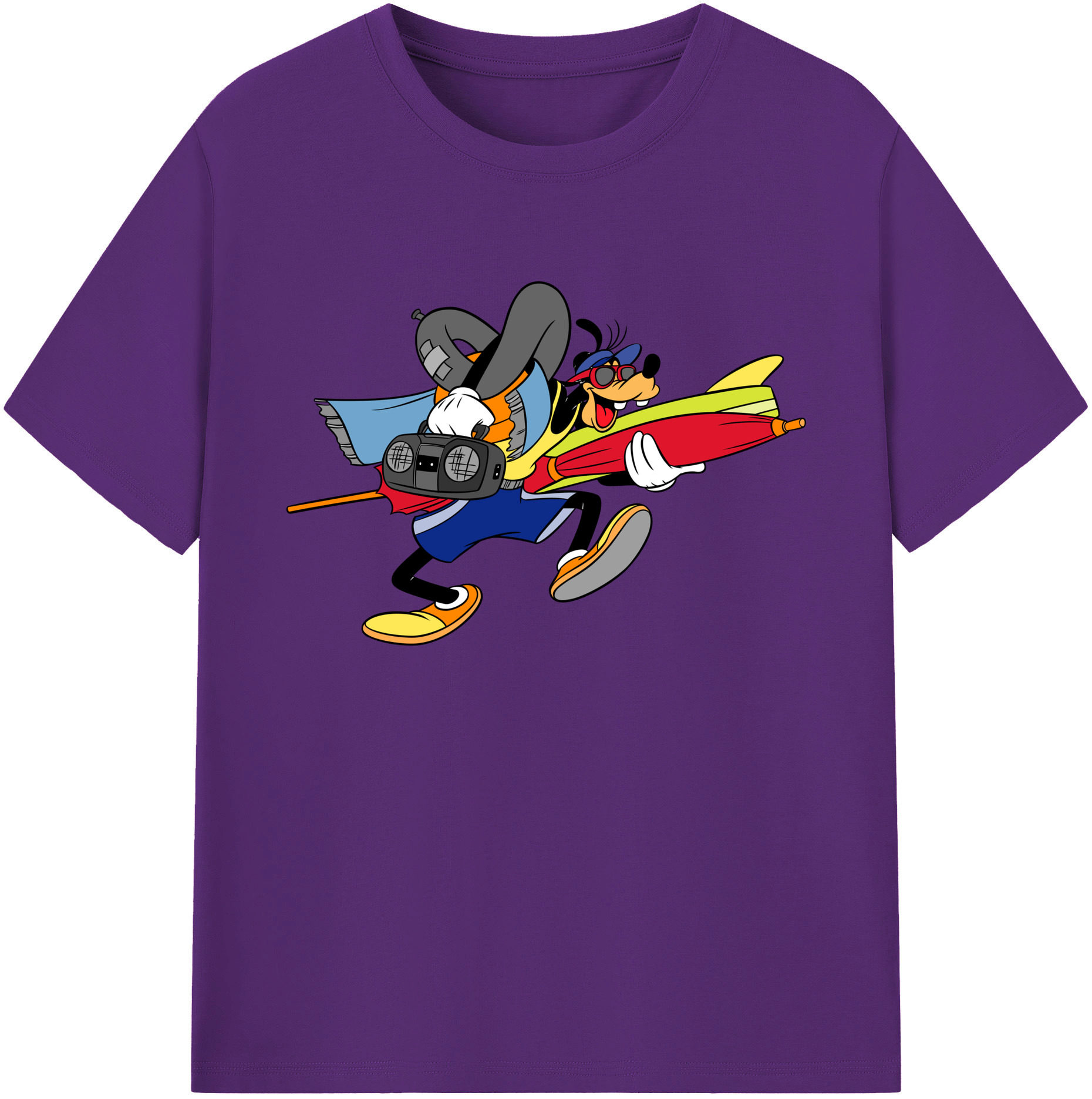 ミッキーマウス Mickey Mouse 綿100％ メンズ半袖Tシャツ｜肌触りやわらか＆通気性
