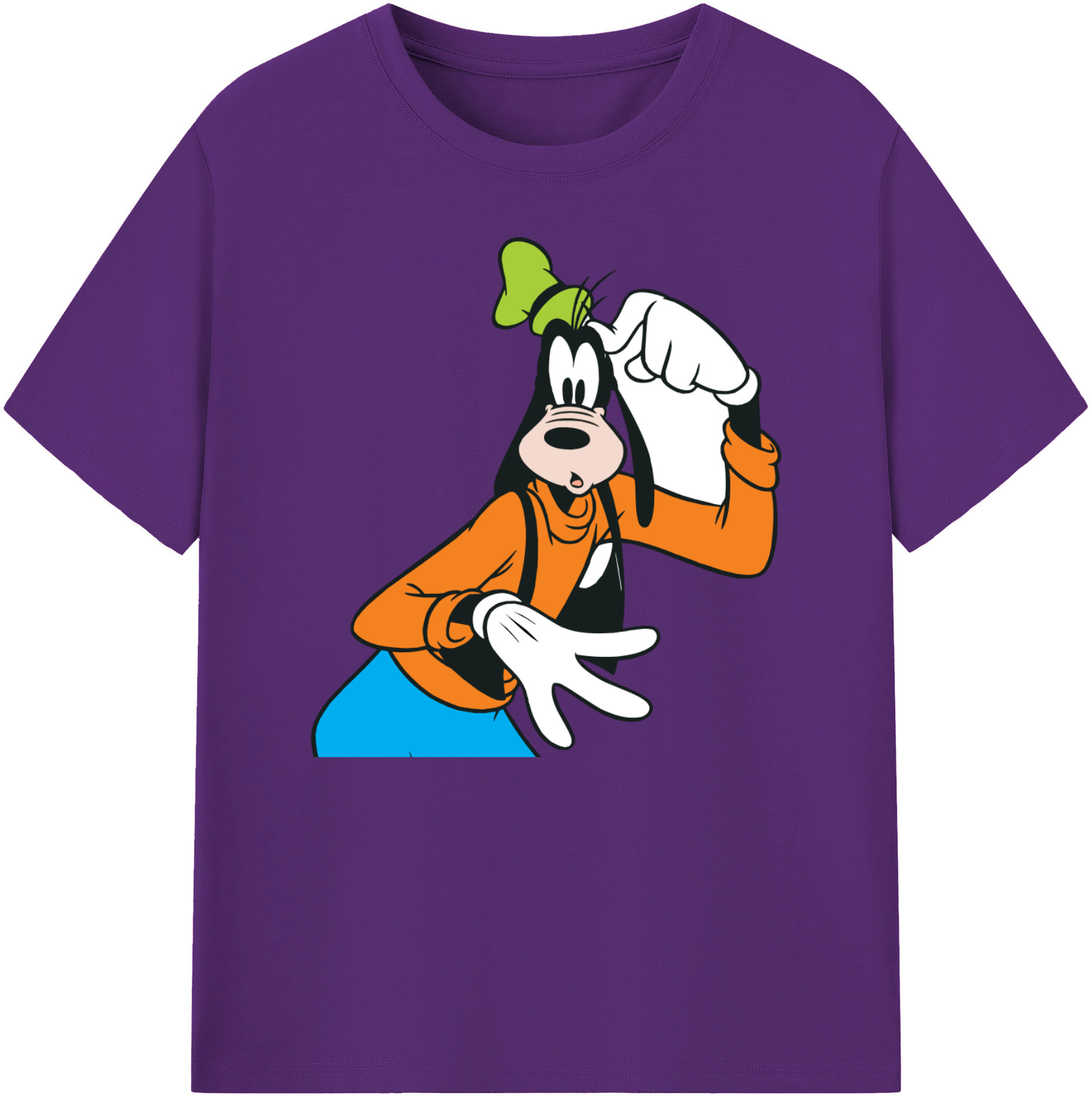 ミッキーマウス Mickey Mouse 綿100％ メンズ半袖Tシャツ｜肌触りやわらか＆通気性