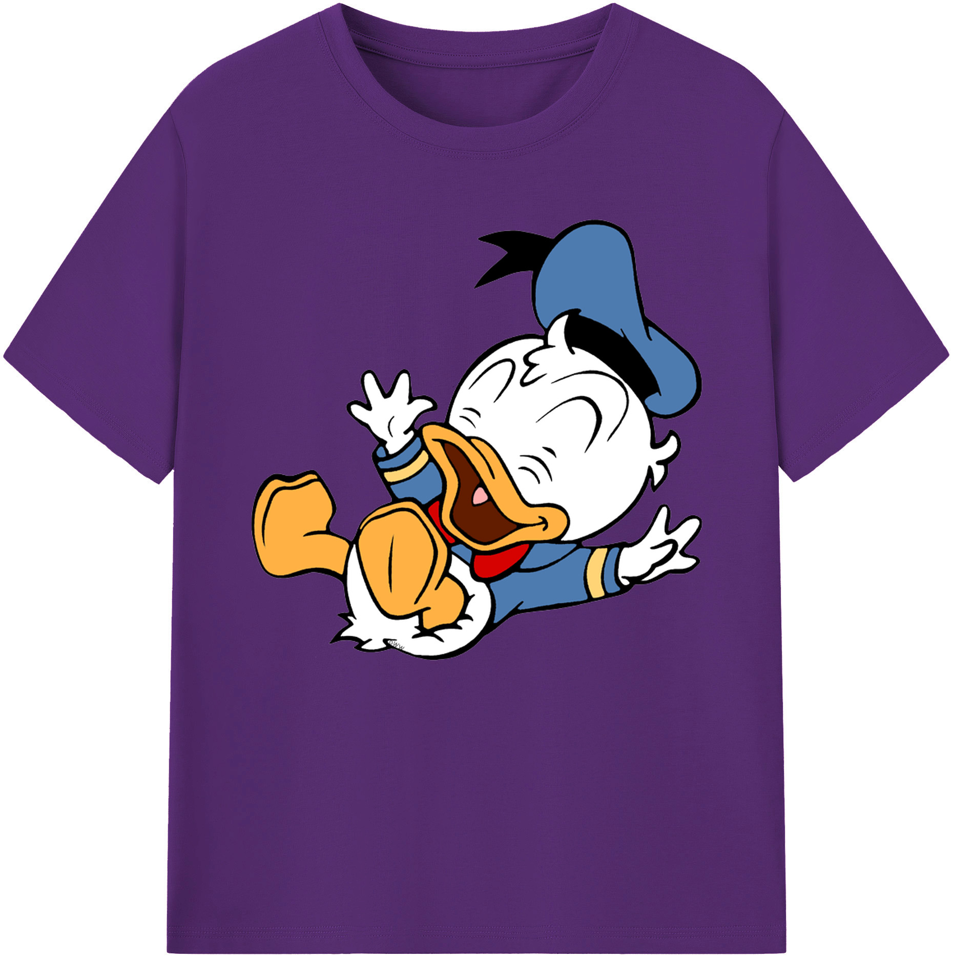 ミッキーマウス Mickey Mouse 綿100％ メンズ半袖Tシャツ｜肌触りやわらか＆通気性