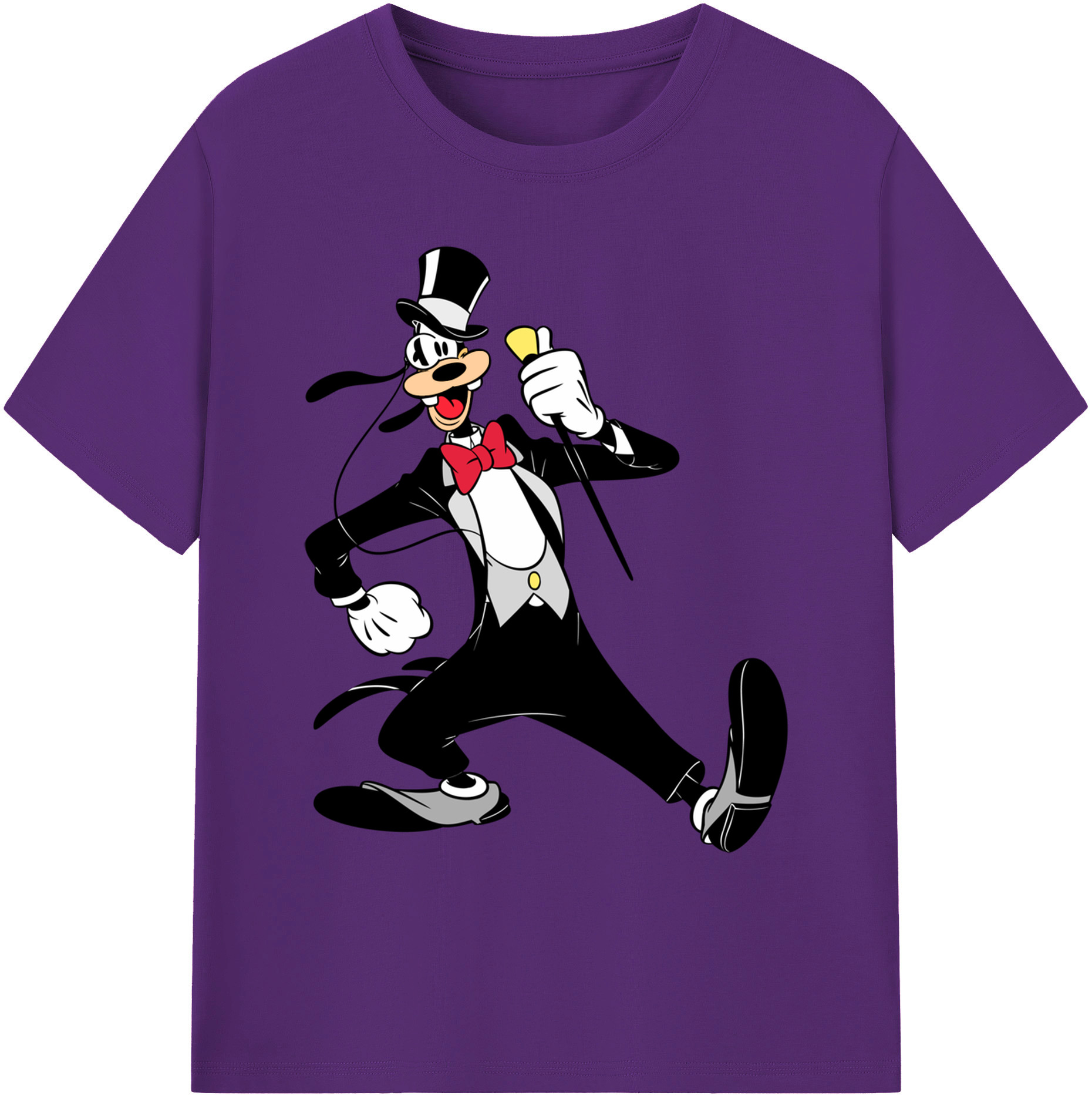 ミッキーマウス Mickey Mouse 綿100％ メンズ半袖Tシャツ｜肌触りやわらか＆通気性