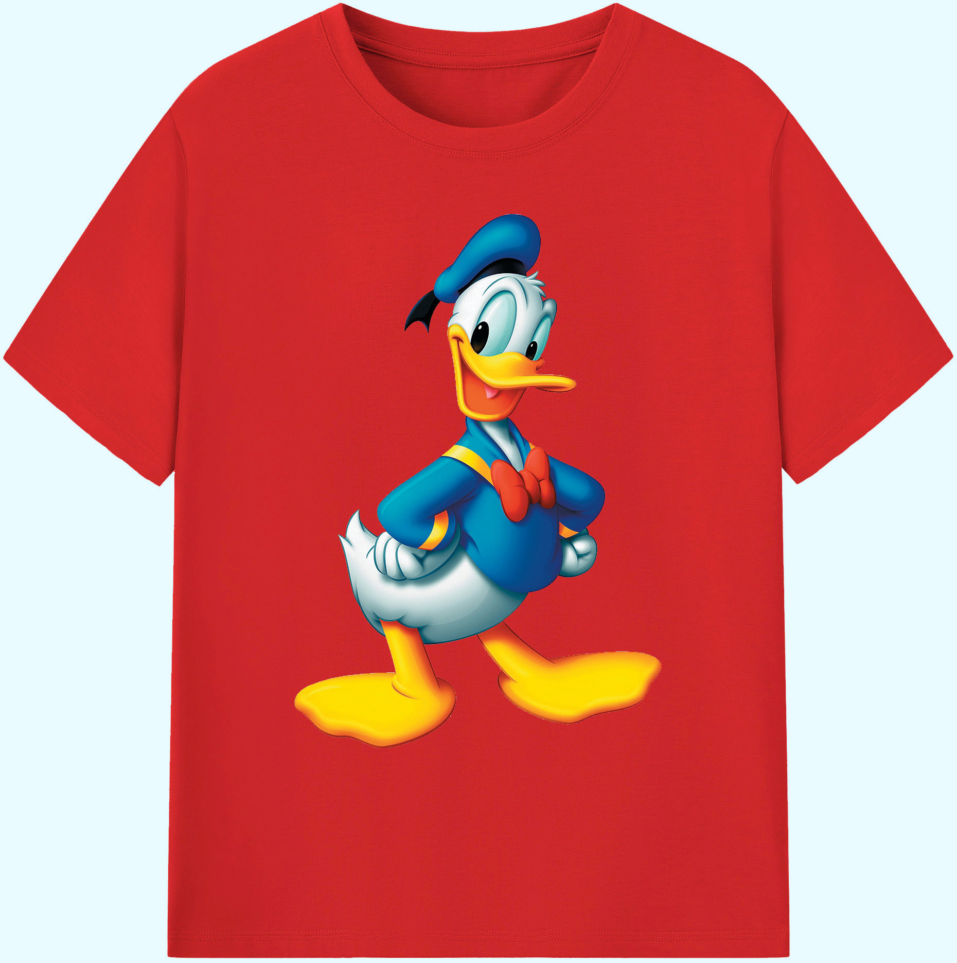 ミッキーマウス Mickey Mouse 綿100％ メンズ半袖Tシャツ｜肌触りやわらか＆通気性