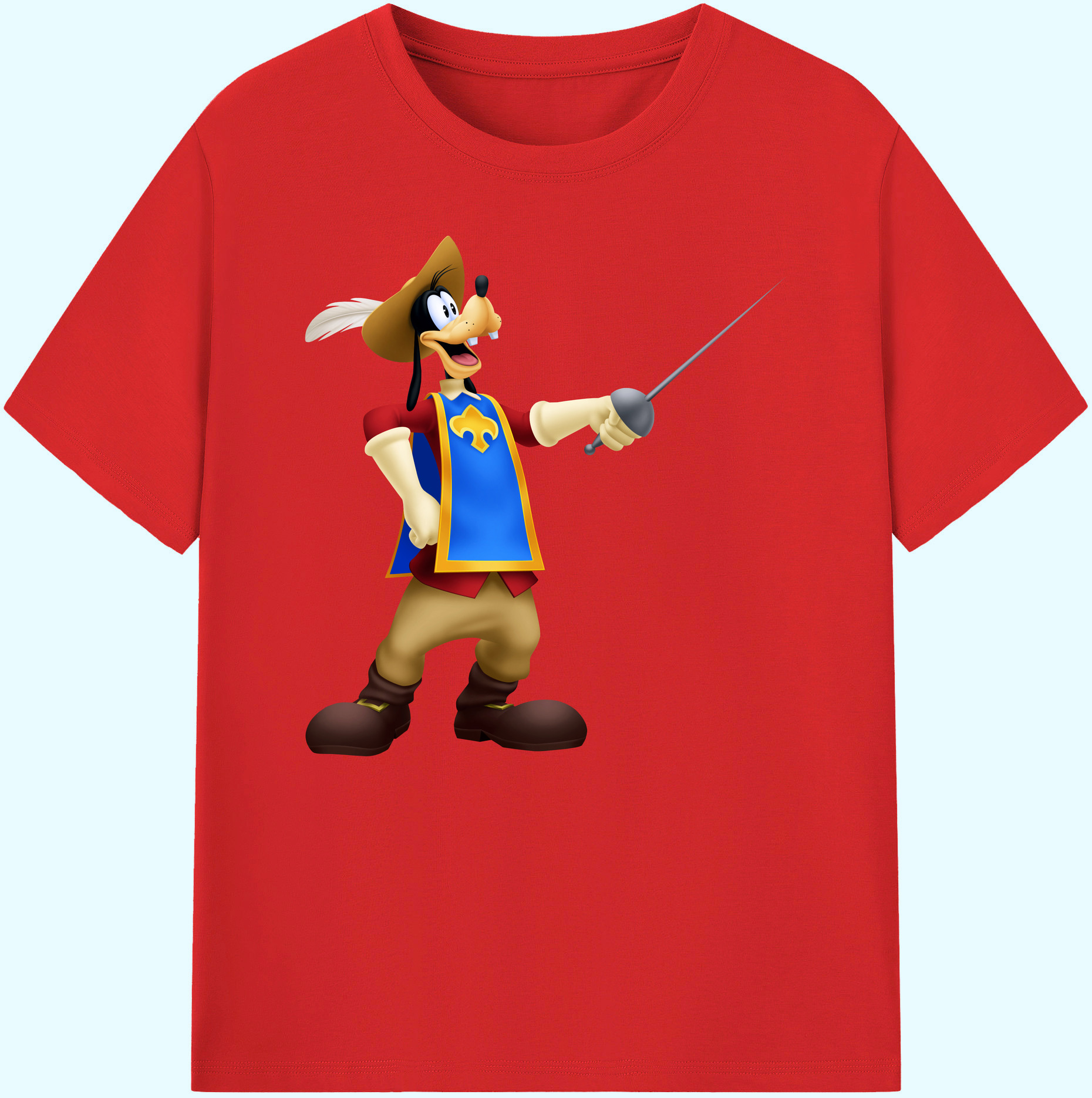 ミッキーマウス Mickey Mouse 綿100％ メンズ半袖Tシャツ｜肌触りやわらか＆通気性