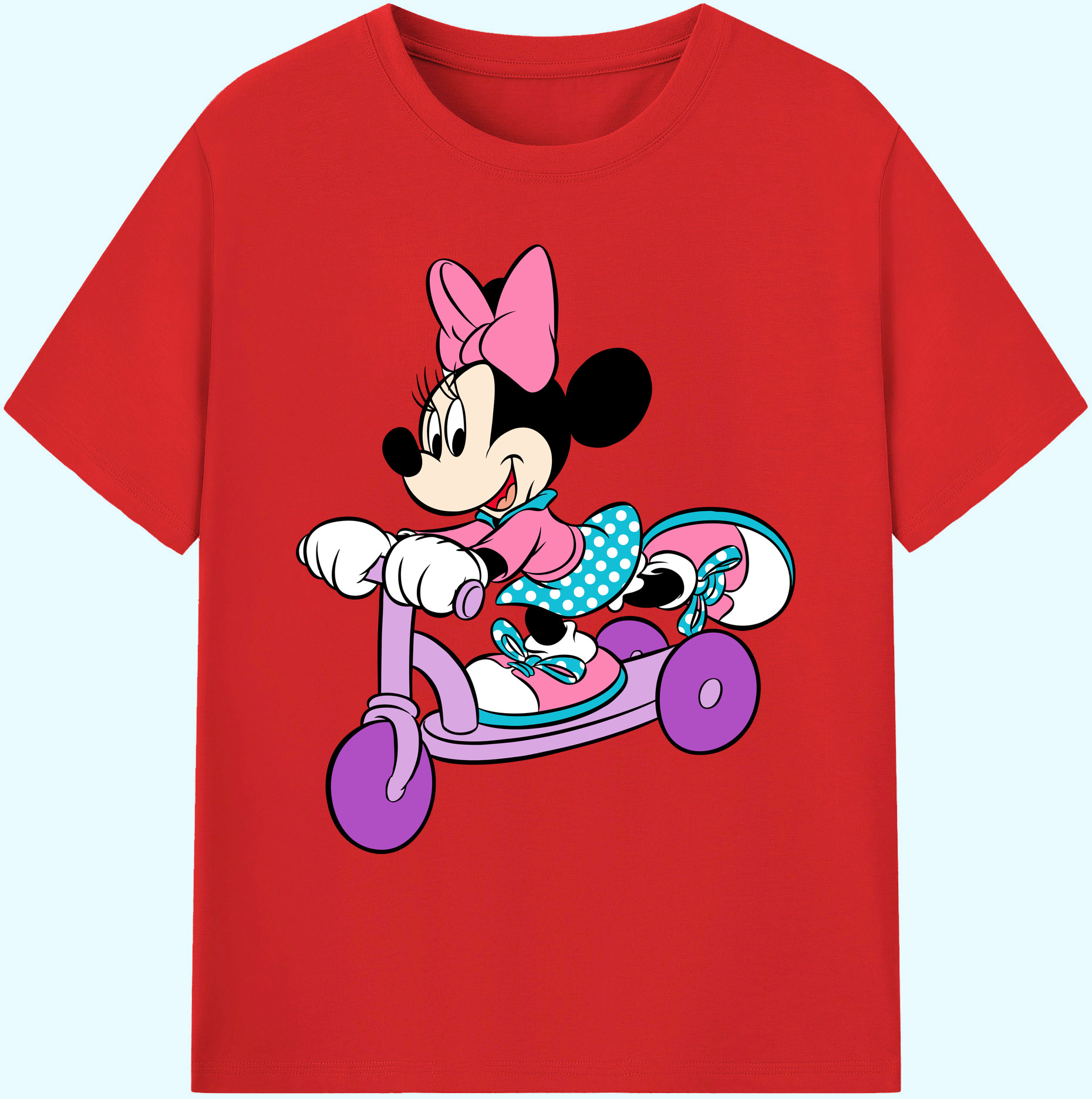 ミッキーマウス Mickey Mouse 綿100％ メンズ半袖Tシャツ｜肌触りやわらか＆通気性
