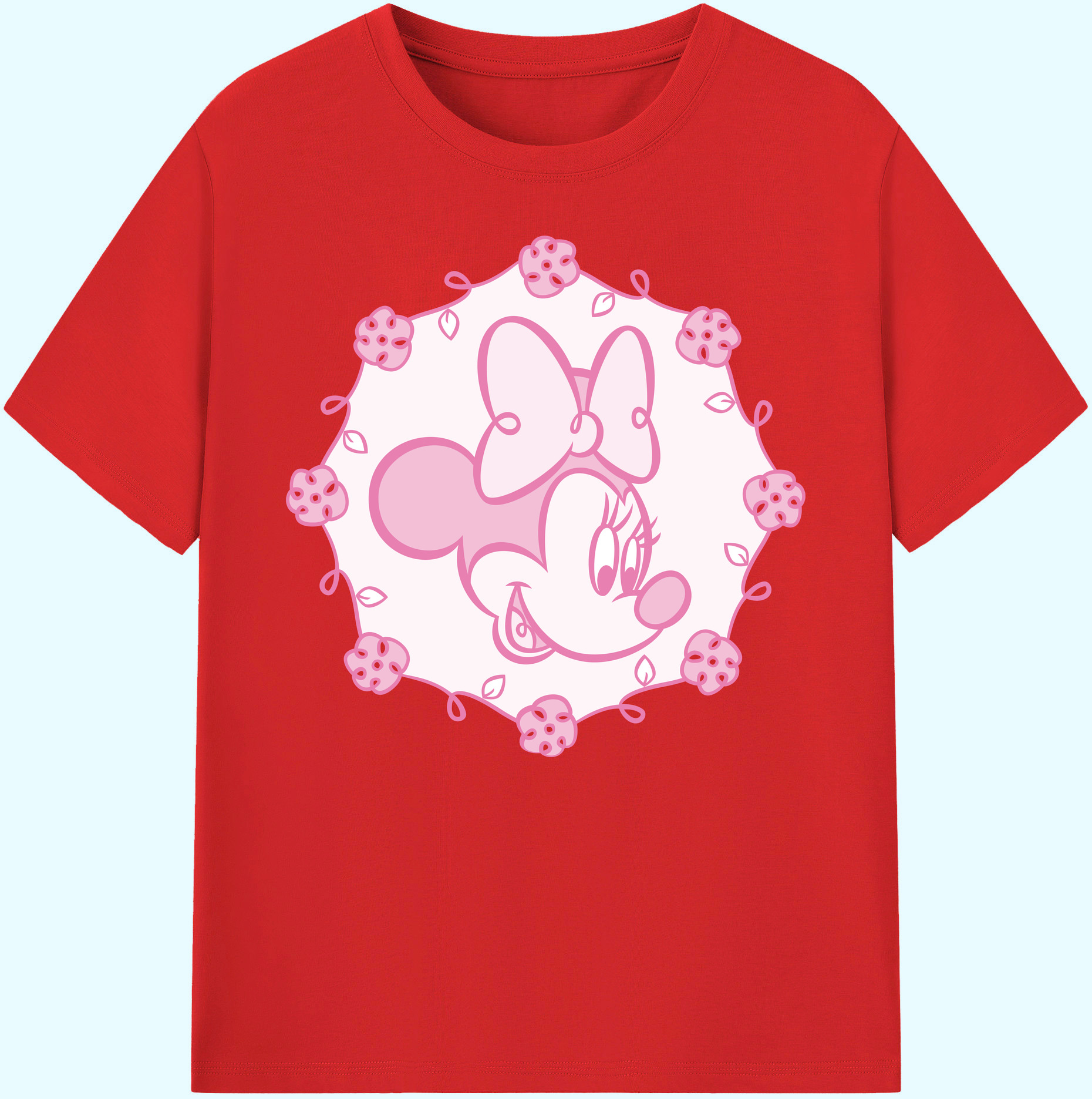 ミッキーマウス Mickey Mouse 綿100％ メンズ半袖Tシャツ｜肌触りやわらか＆通気性