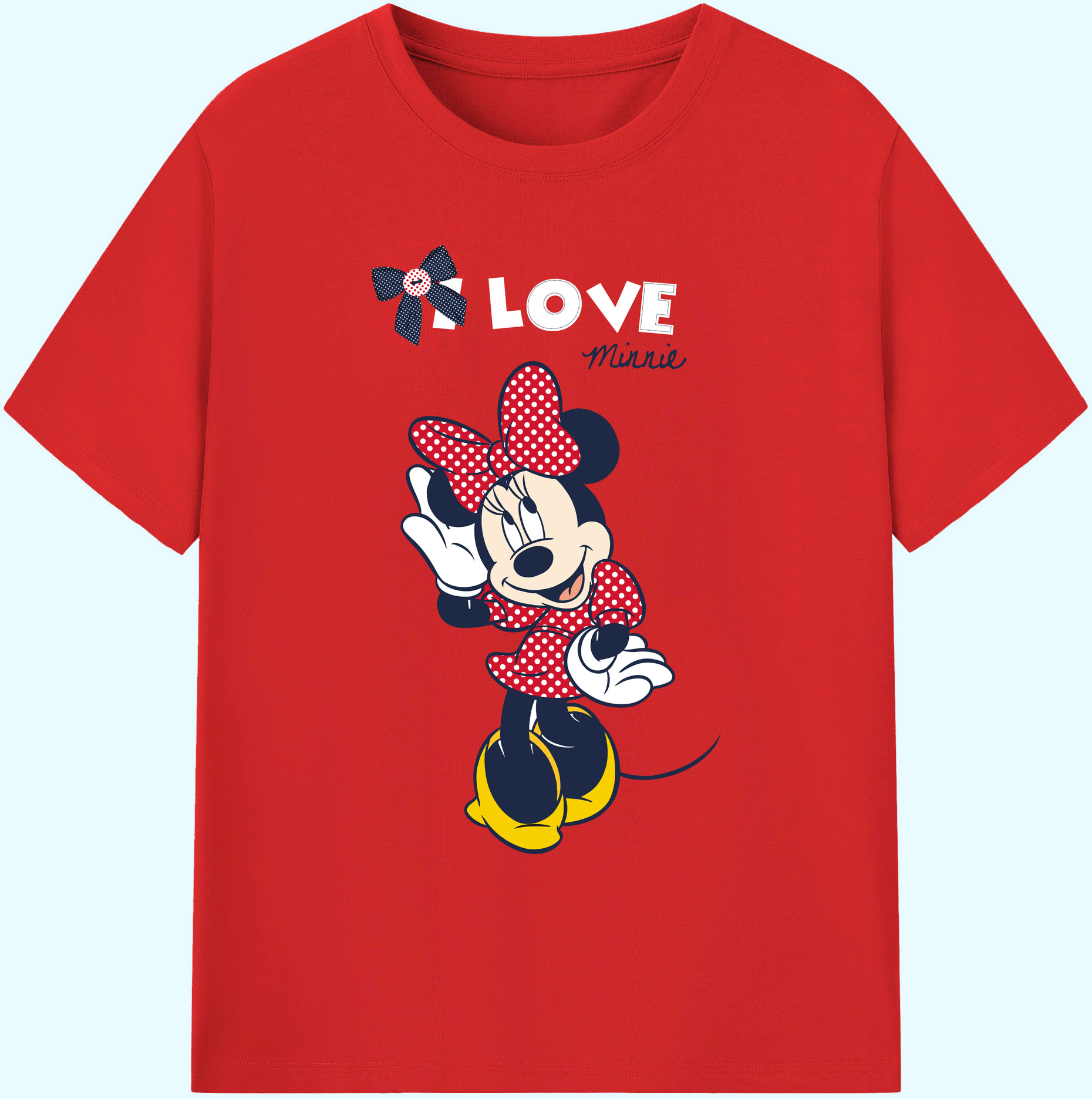 ミッキーマウス Mickey Mouse 綿100％ メンズ半袖Tシャツ｜肌触りやわらか＆通気性