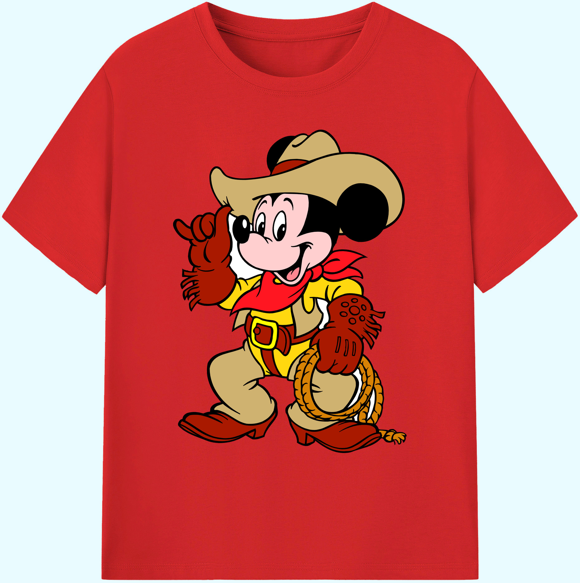 ミッキーマウス Mickey Mouse 綿100％ メンズ半袖Tシャツ｜肌触りやわらか＆通気性