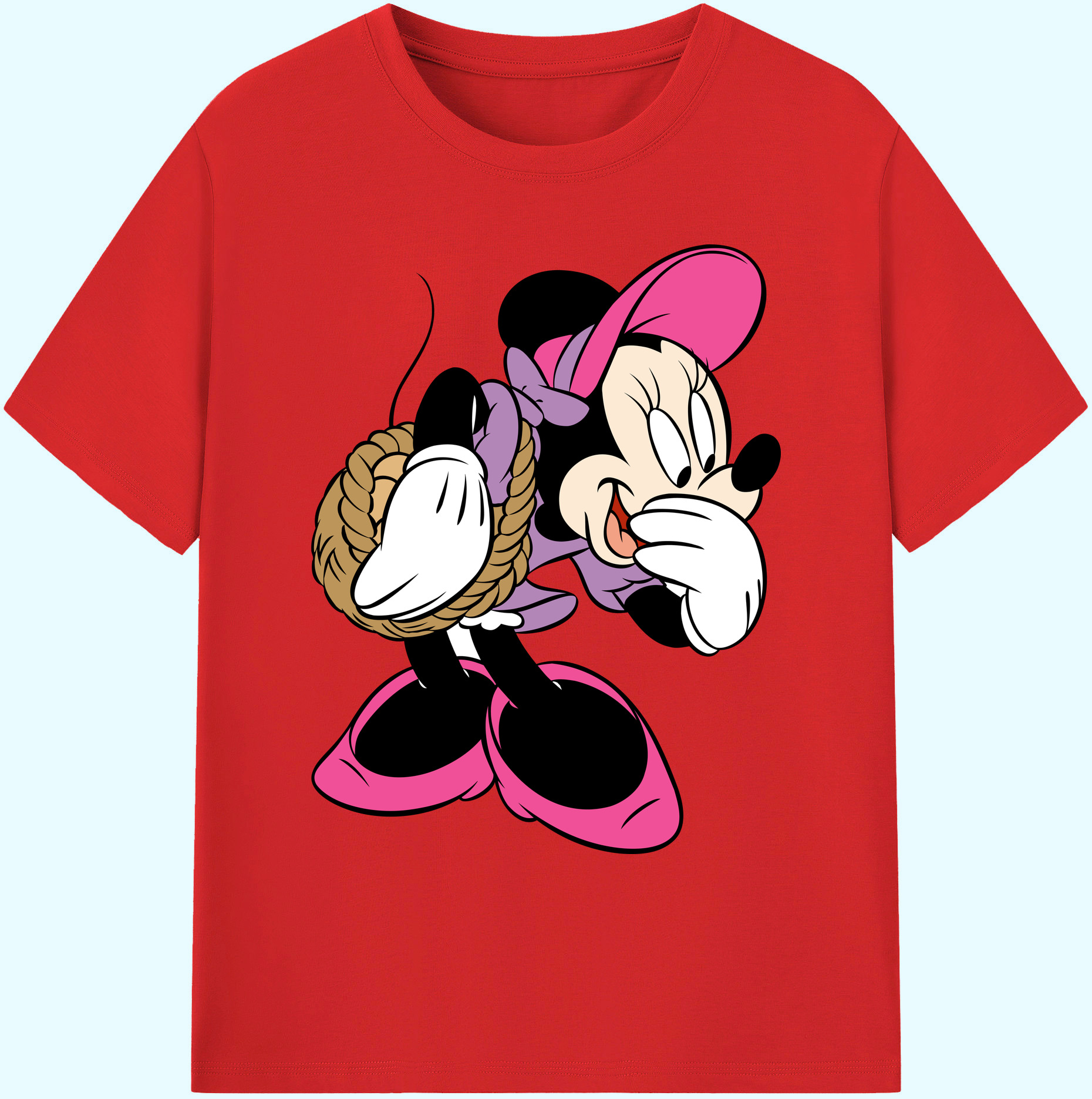 ミッキーマウス Mickey Mouse 綿100％ メンズ半袖Tシャツ｜肌触りやわらか＆通気性