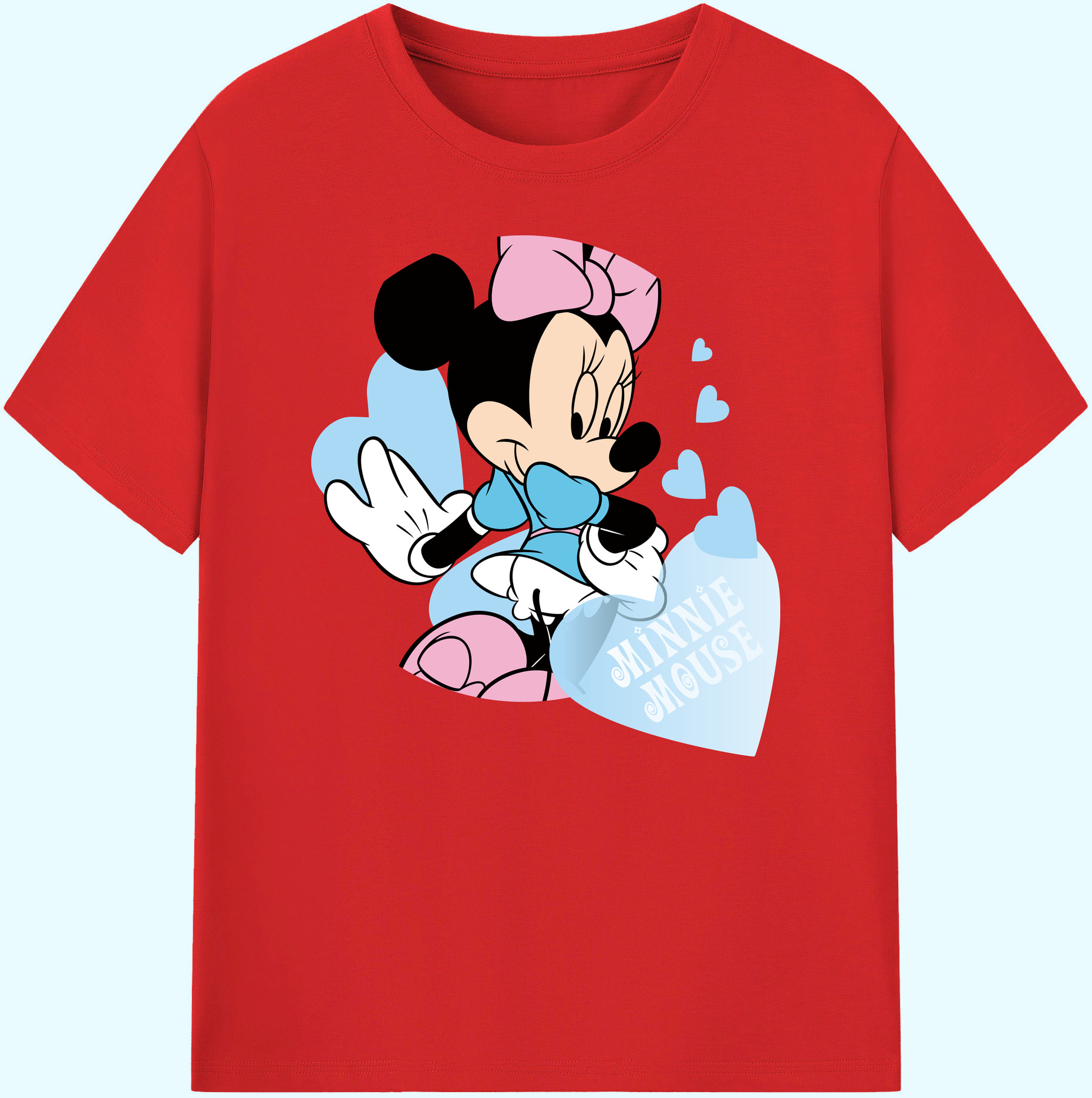 ミッキーマウス Mickey Mouse 綿100％ メンズ半袖Tシャツ｜肌触りやわらか＆通気性