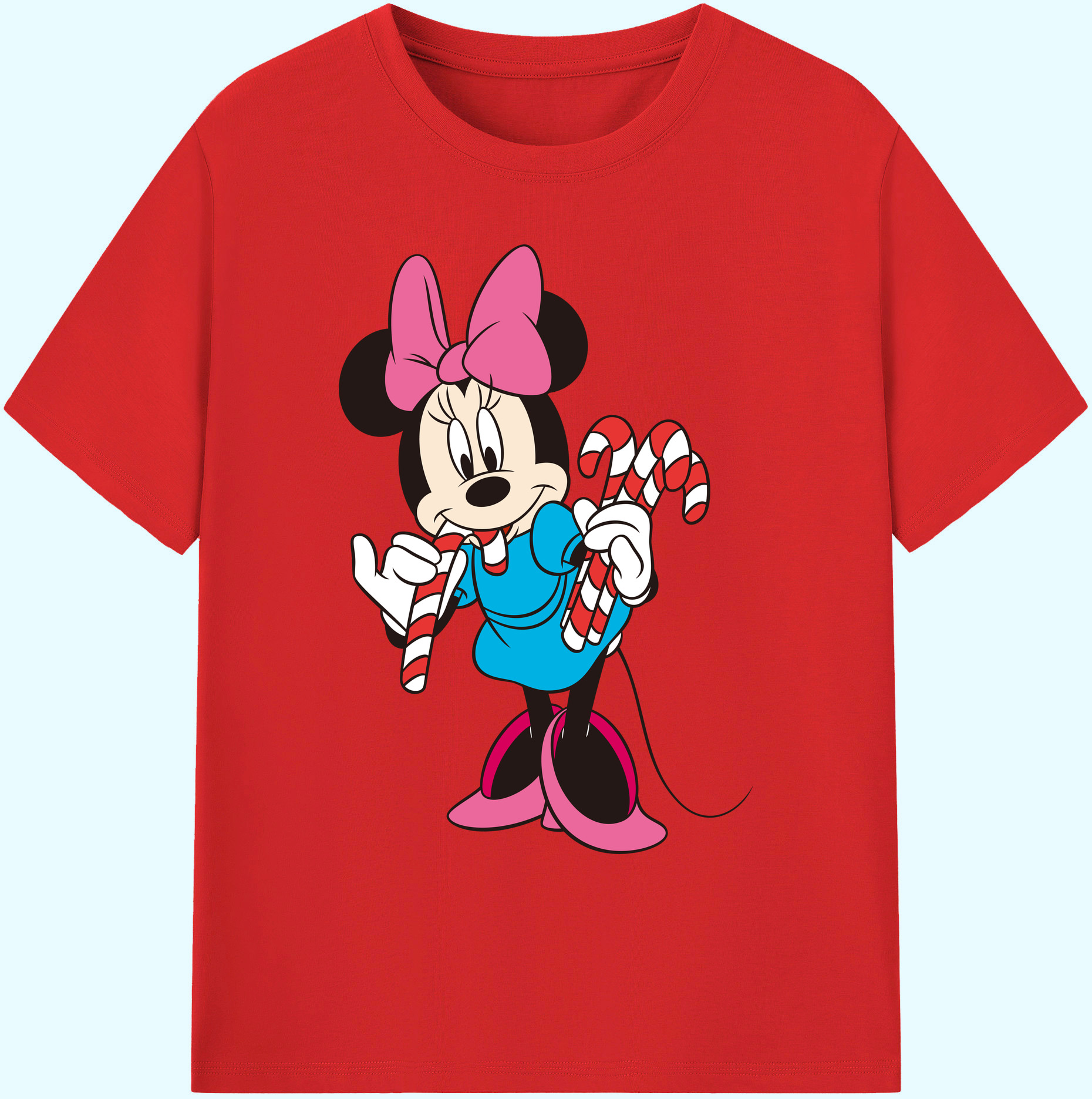 ミッキーマウス Mickey Mouse 綿100％ メンズ半袖Tシャツ｜肌触りやわらか＆通気性