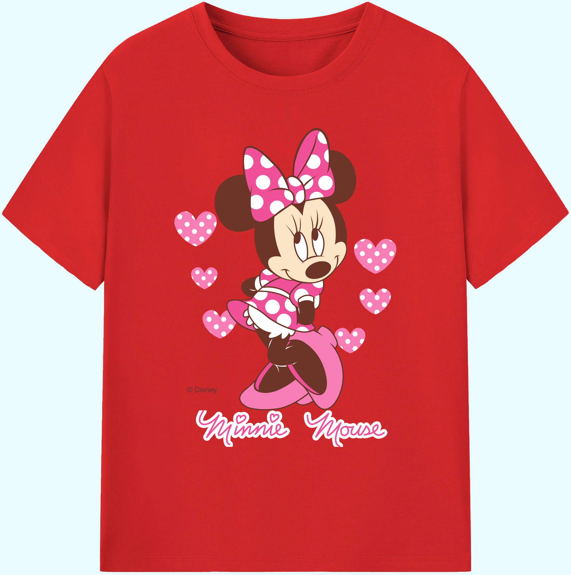 ミッキーマウス Mickey Mouse 綿100％ メンズ半袖Tシャツ｜肌触りやわらか＆通気性