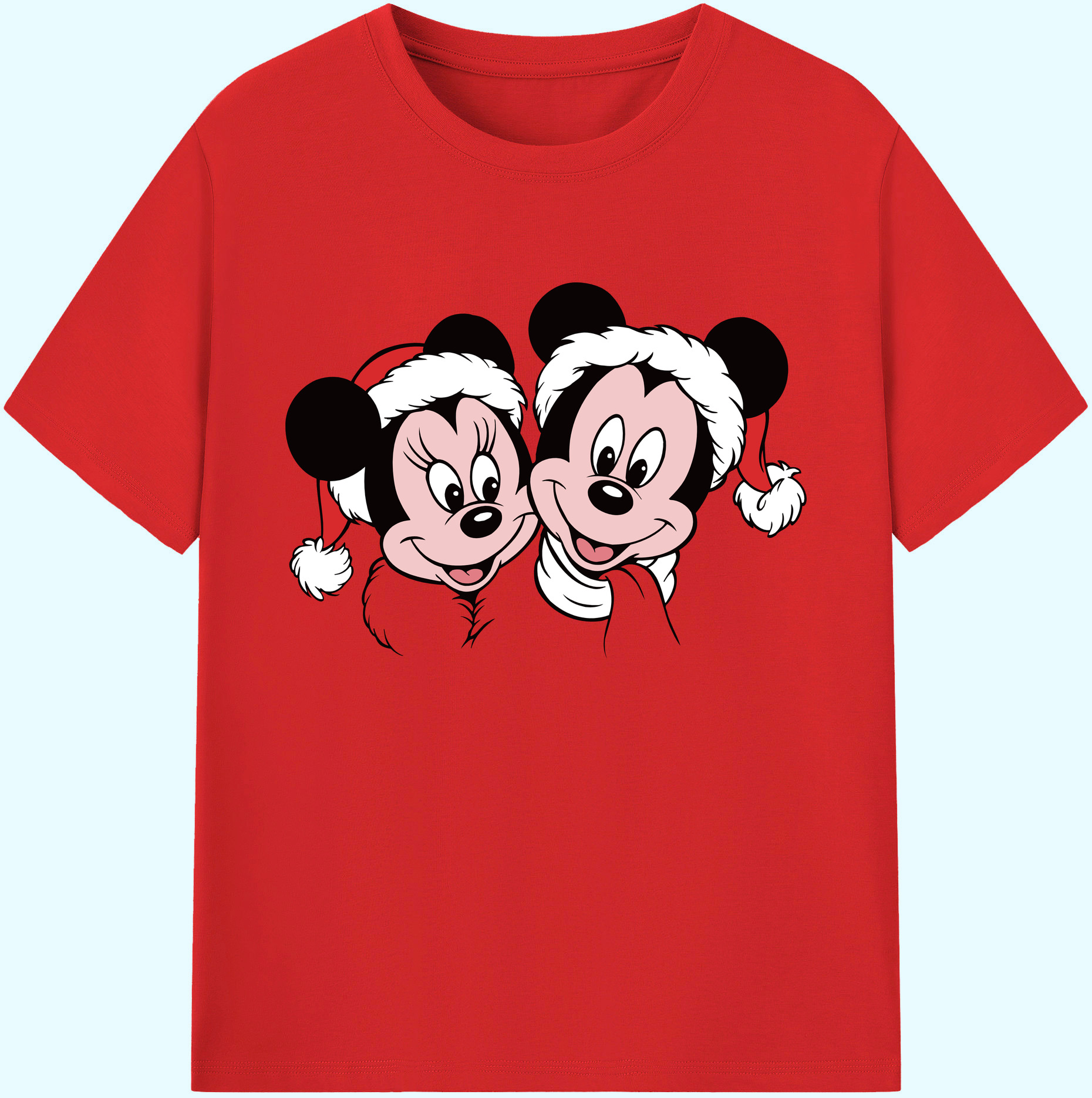 ミッキーマウス Mickey Mouse 綿100％ メンズ半袖Tシャツ｜肌触りやわらか＆通気性
