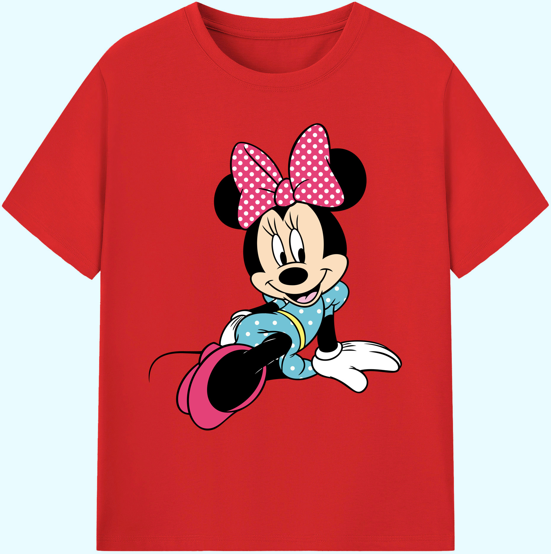 ミッキーマウス Mickey Mouse 綿100％ メンズ半袖Tシャツ｜肌触りやわらか＆通気性