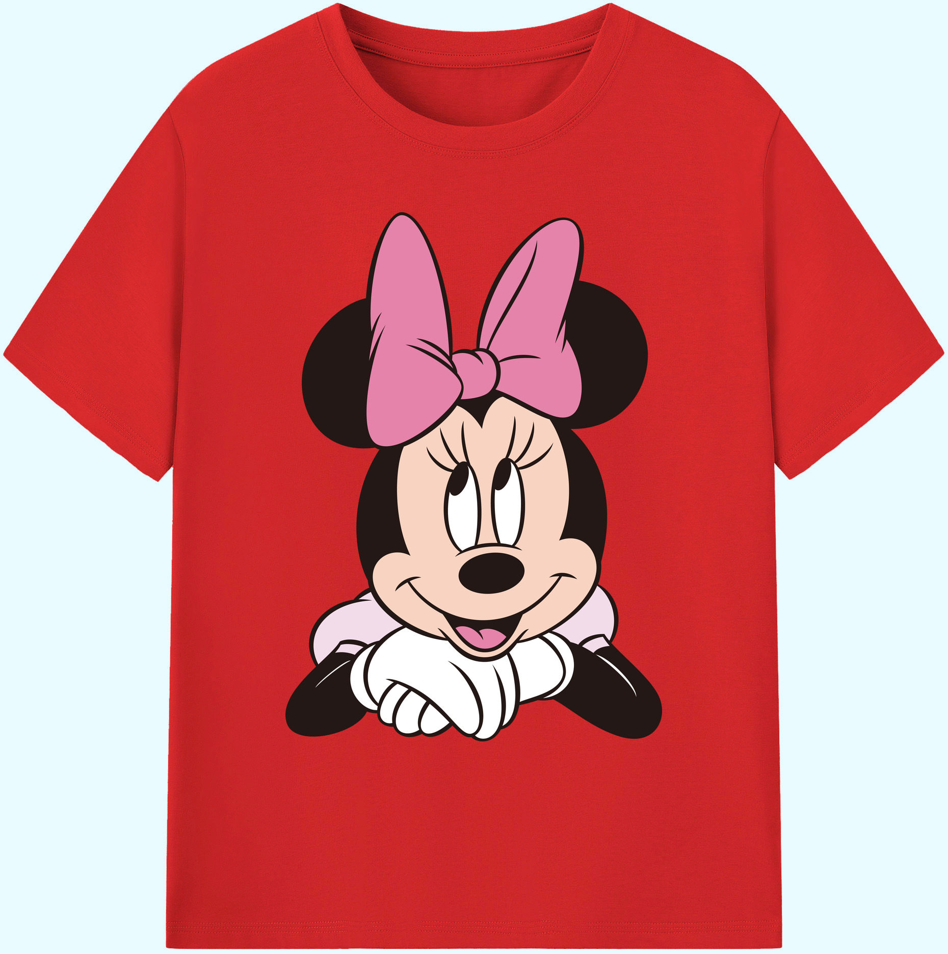ミッキーマウス Mickey Mouse 綿100％ メンズ半袖Tシャツ｜肌触りやわらか＆通気性