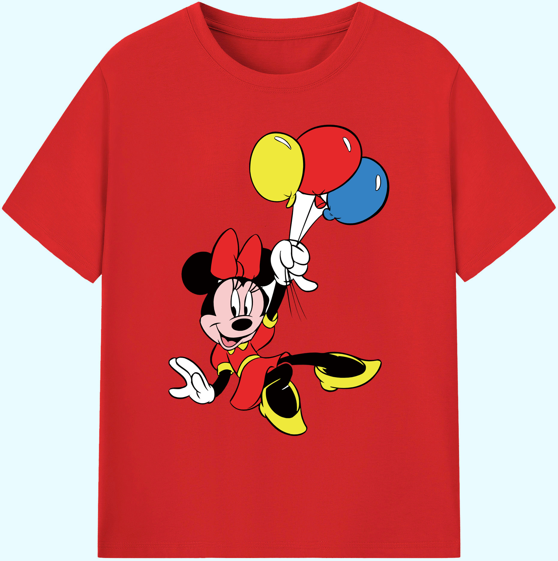 ミッキーマウス Mickey Mouse 綿100％ メンズ半袖Tシャツ｜肌触りやわらか＆通気性