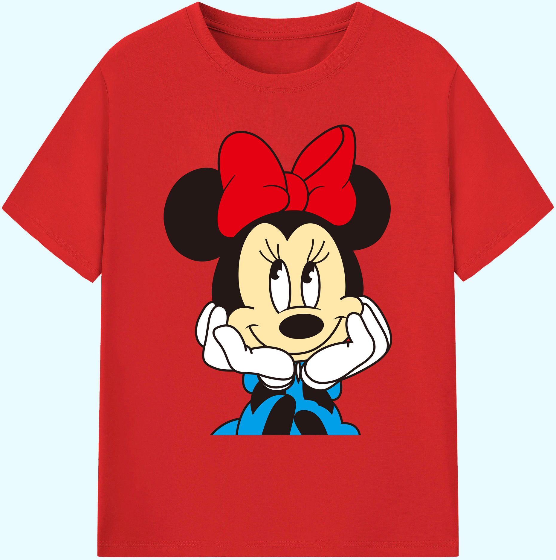 ミッキーマウス Mickey Mouse 綿100％ メンズ半袖Tシャツ｜肌触りやわらか＆通気性