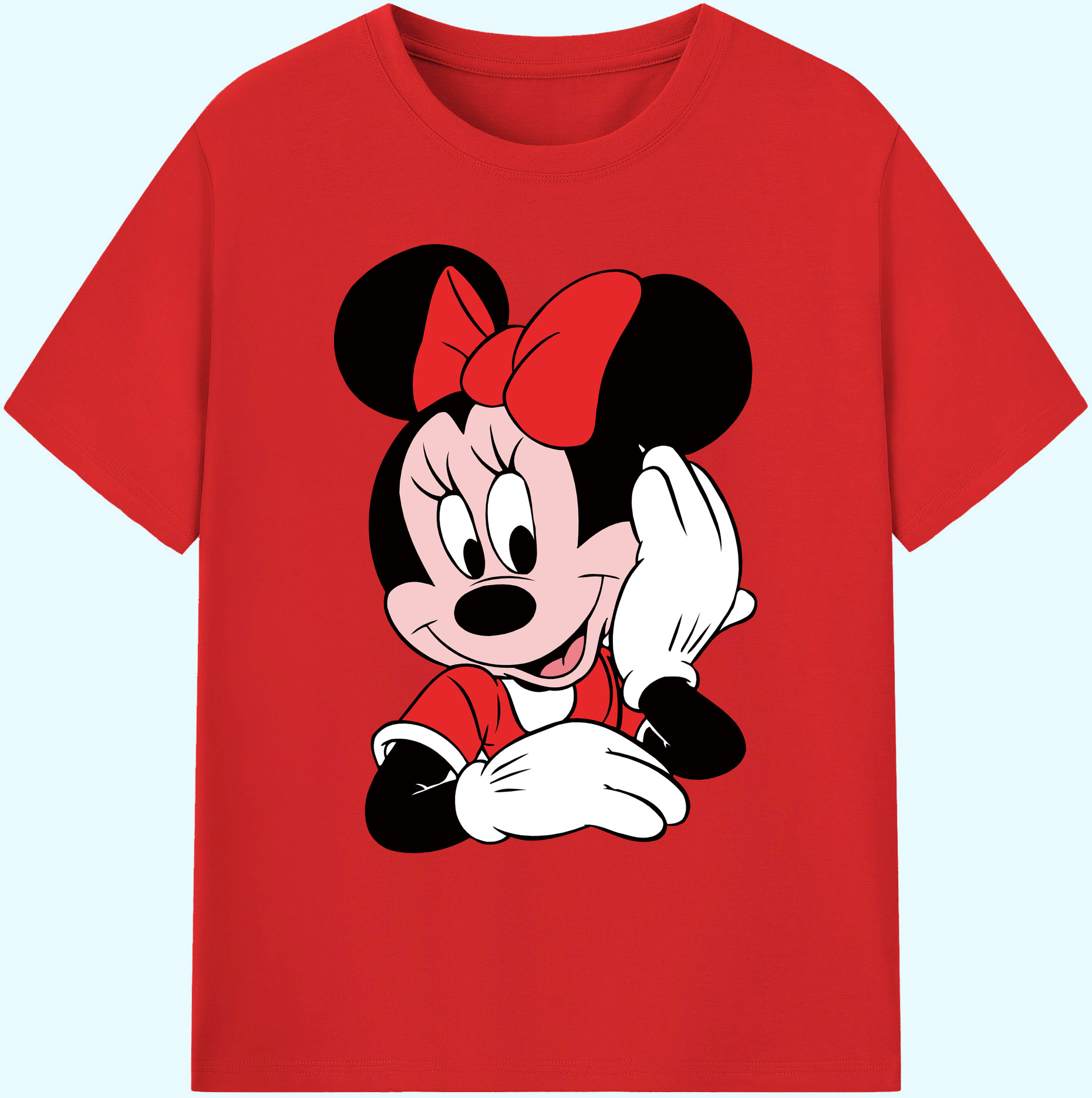 ミッキーマウス Mickey Mouse 綿100％ メンズ半袖Tシャツ｜肌触りやわらか＆通気性