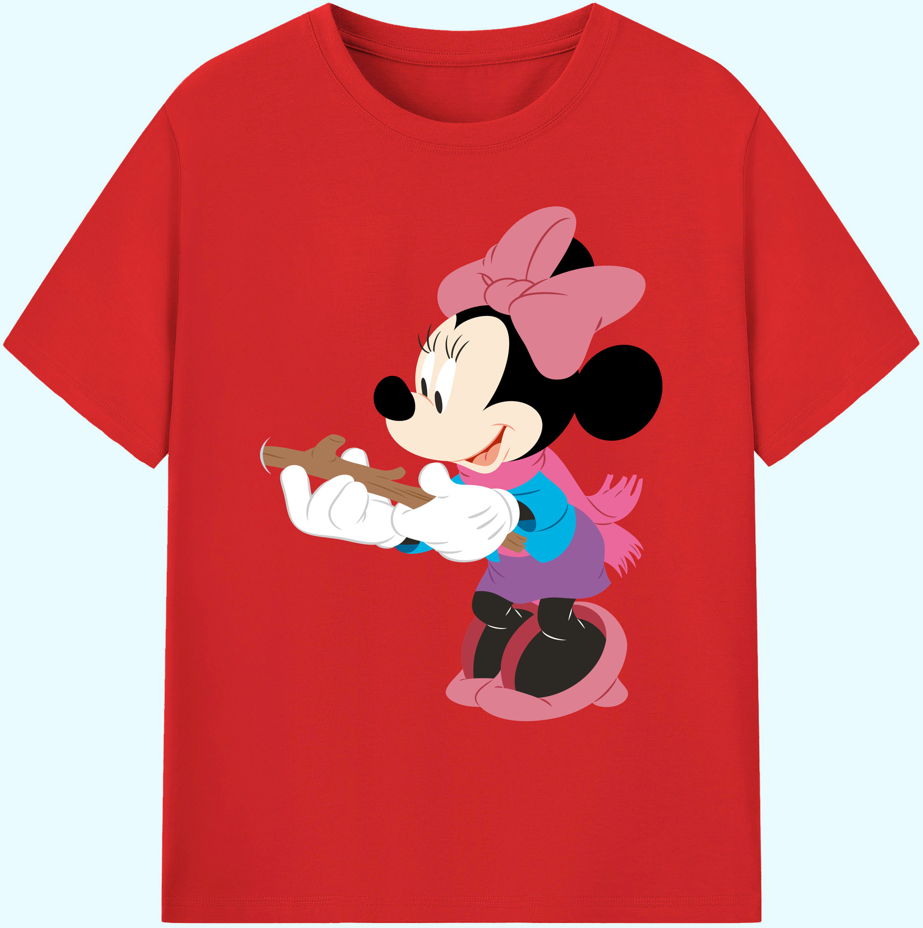 ミッキーマウス Mickey Mouse 綿100％ メンズ半袖Tシャツ｜肌触りやわらか＆通気性
