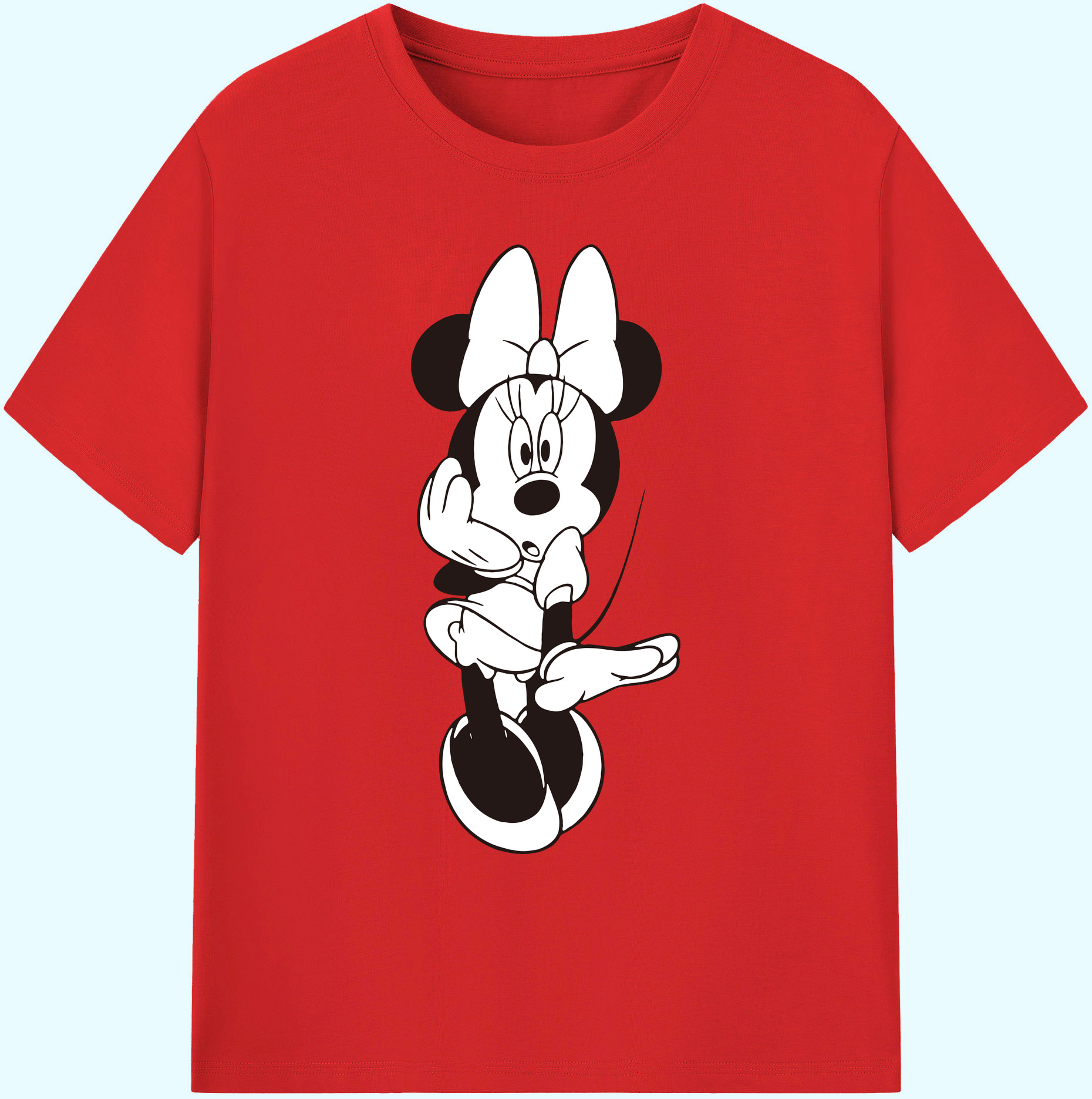 ミッキーマウス Mickey Mouse 綿100％ メンズ半袖Tシャツ｜肌触りやわらか＆通気性