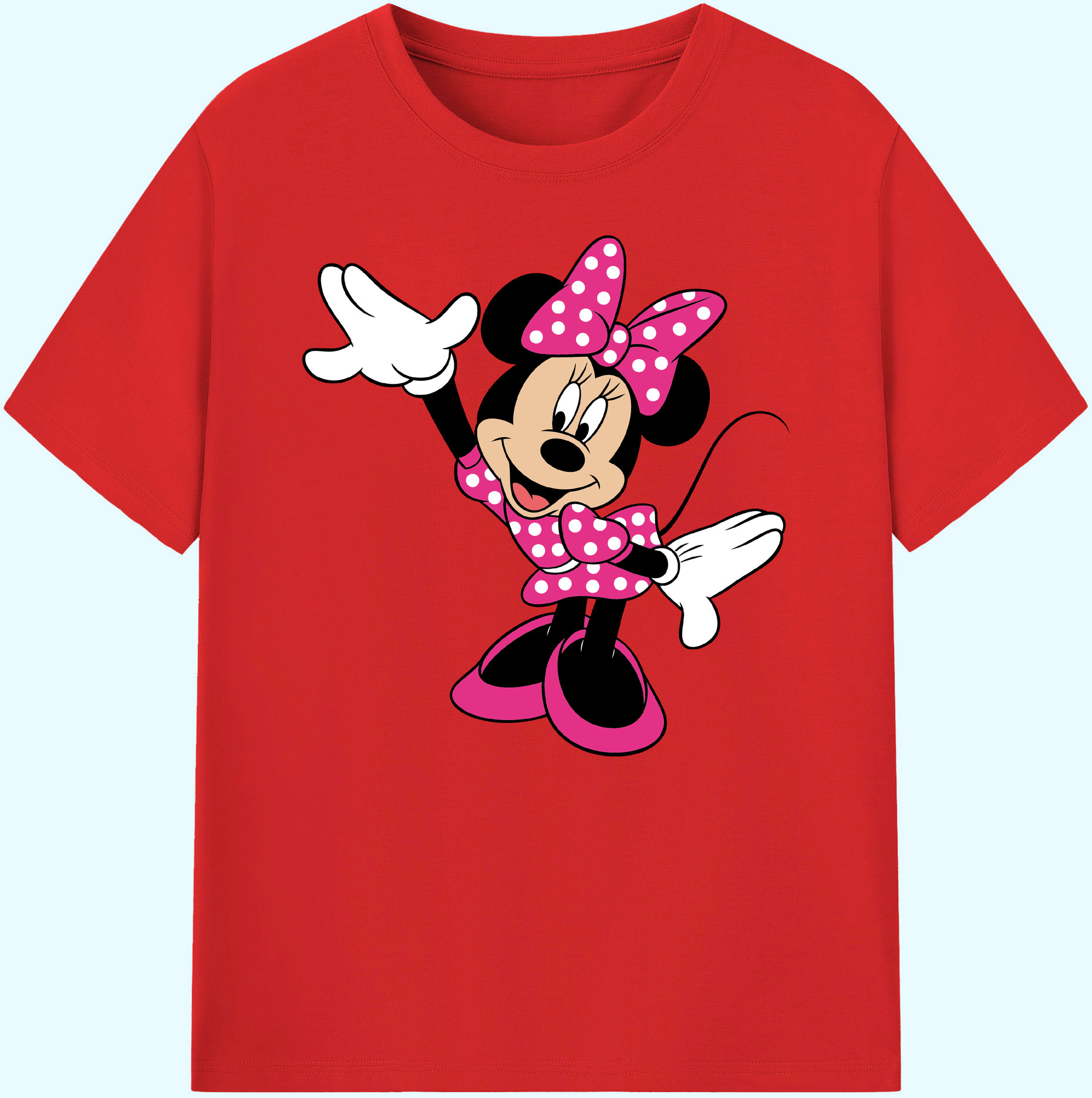 ミッキーマウス Mickey Mouse 綿100％ メンズ半袖Tシャツ｜肌触りやわらか＆通気性