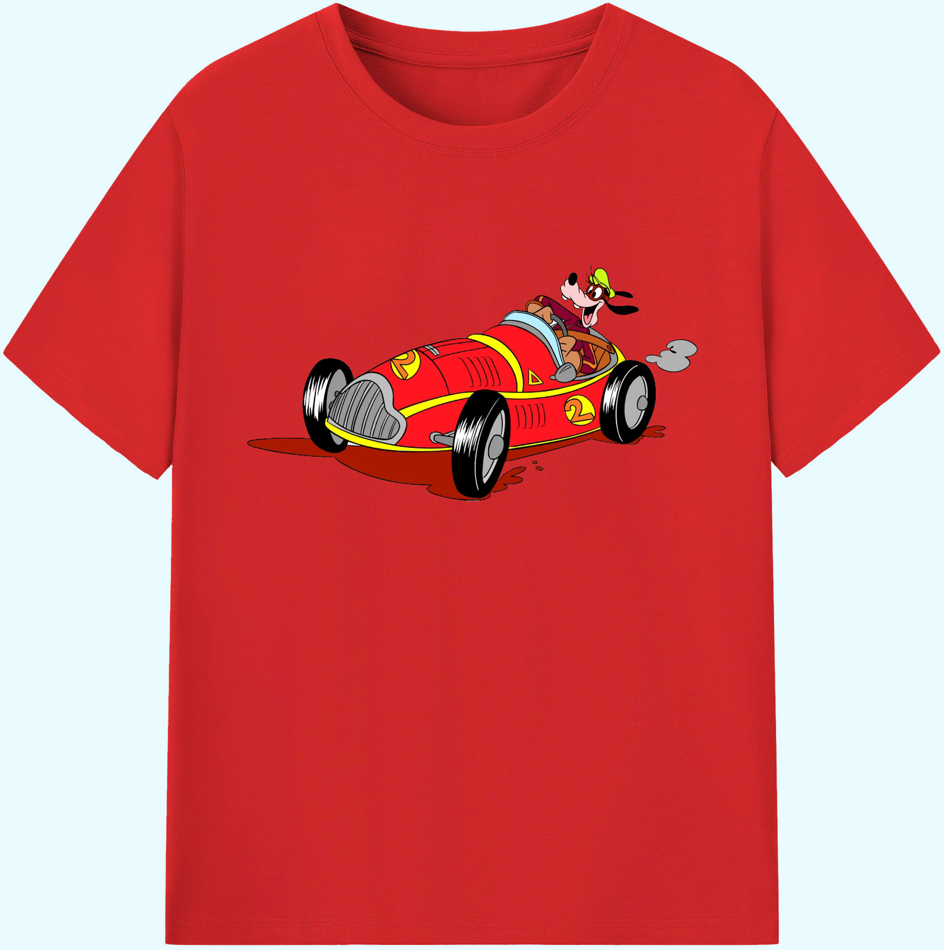 ミッキーマウス Mickey Mouse 綿100％ メンズ半袖Tシャツ｜肌触りやわらか＆通気性