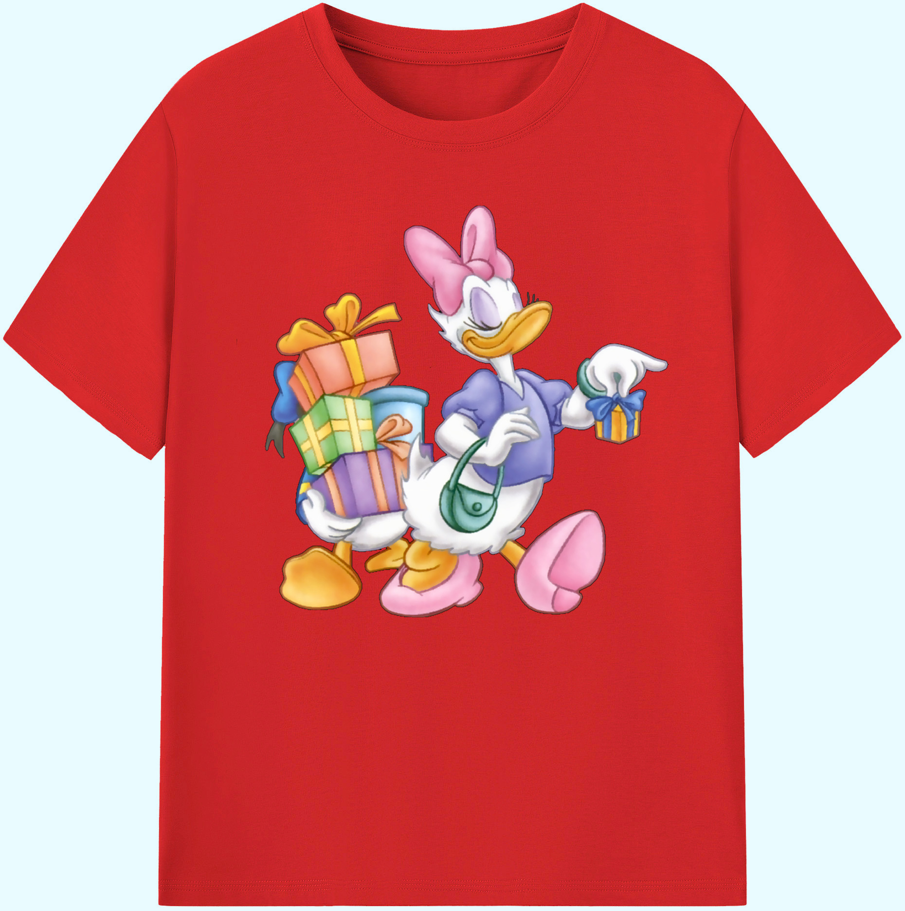 ミッキーマウス Mickey Mouse 綿100％ メンズ半袖Tシャツ｜肌触りやわらか＆通気性