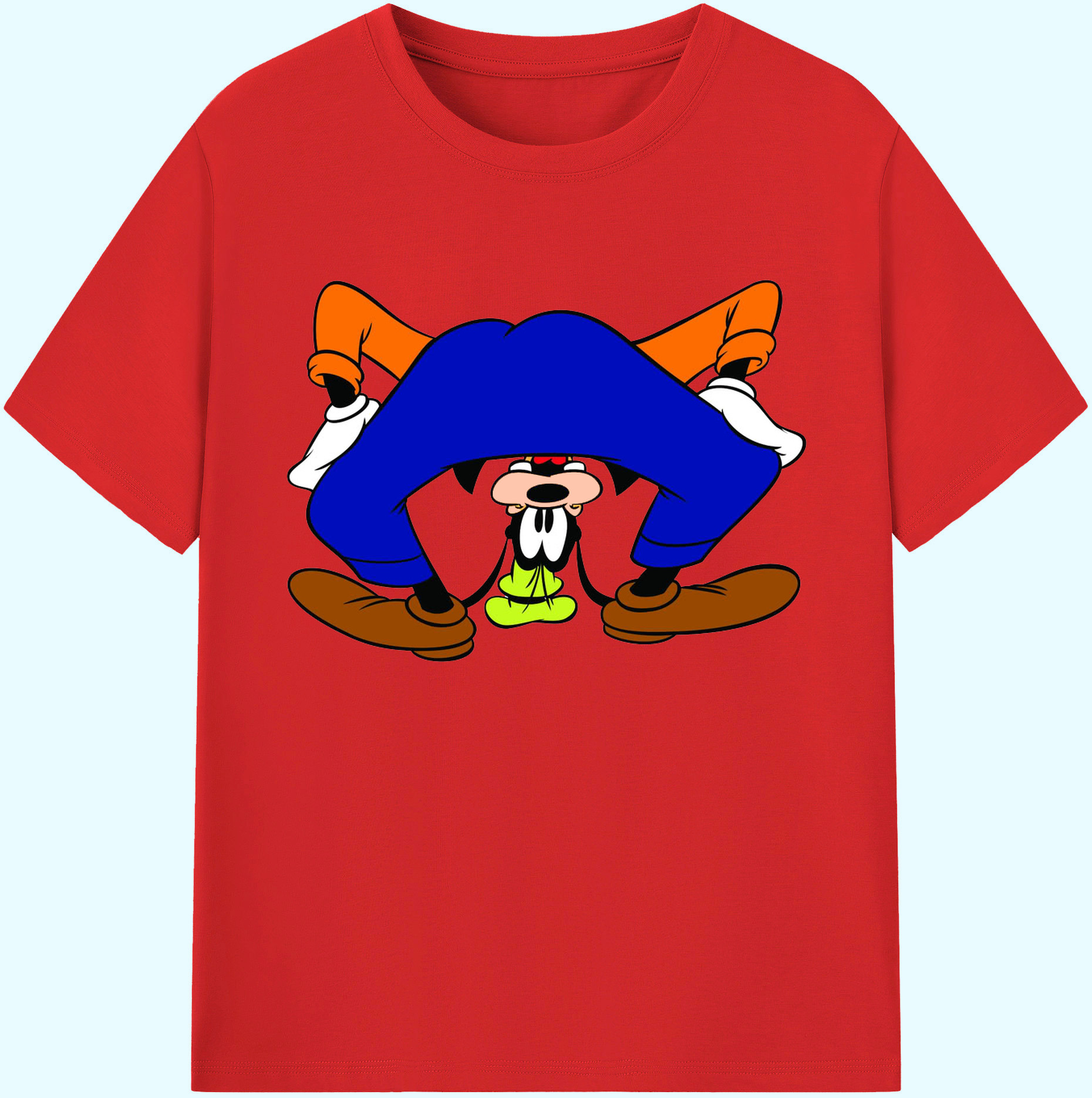 ミッキーマウス Mickey Mouse 綿100％ メンズ半袖Tシャツ｜肌触りやわらか＆通気性
