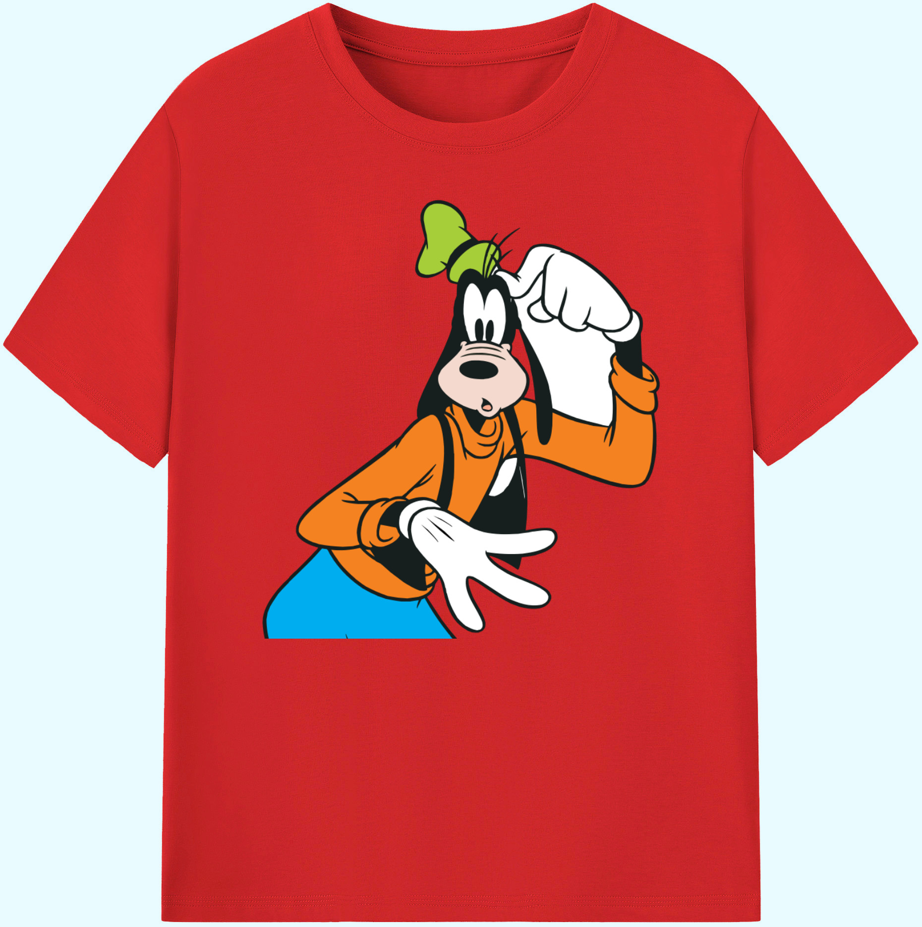 ミッキーマウス Mickey Mouse 綿100％ メンズ半袖Tシャツ｜肌触りやわらか＆通気性