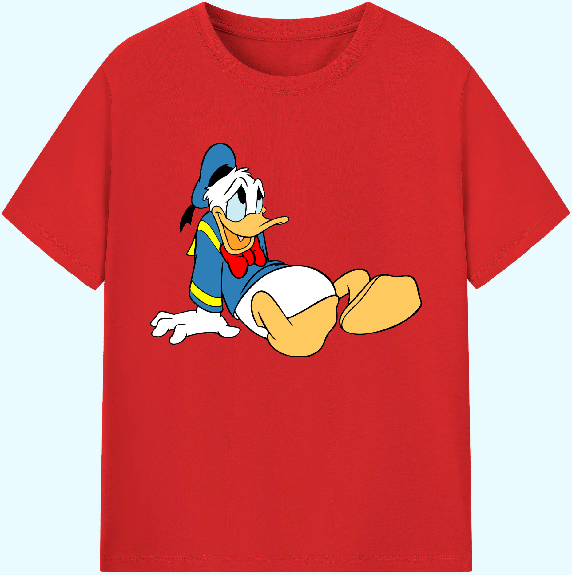 ミッキーマウス Mickey Mouse 綿100％ メンズ半袖Tシャツ｜肌触りやわらか＆通気性