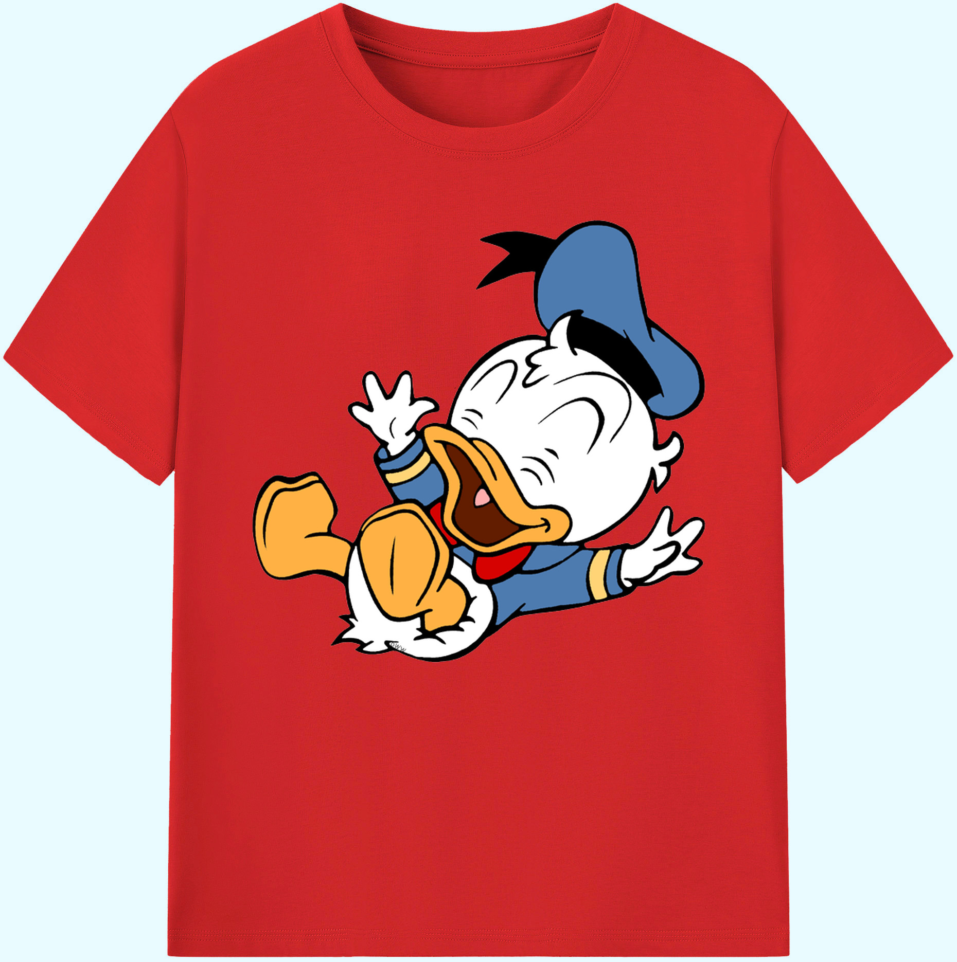 ミッキーマウス Mickey Mouse 綿100％ メンズ半袖Tシャツ｜肌触りやわらか＆通気性
