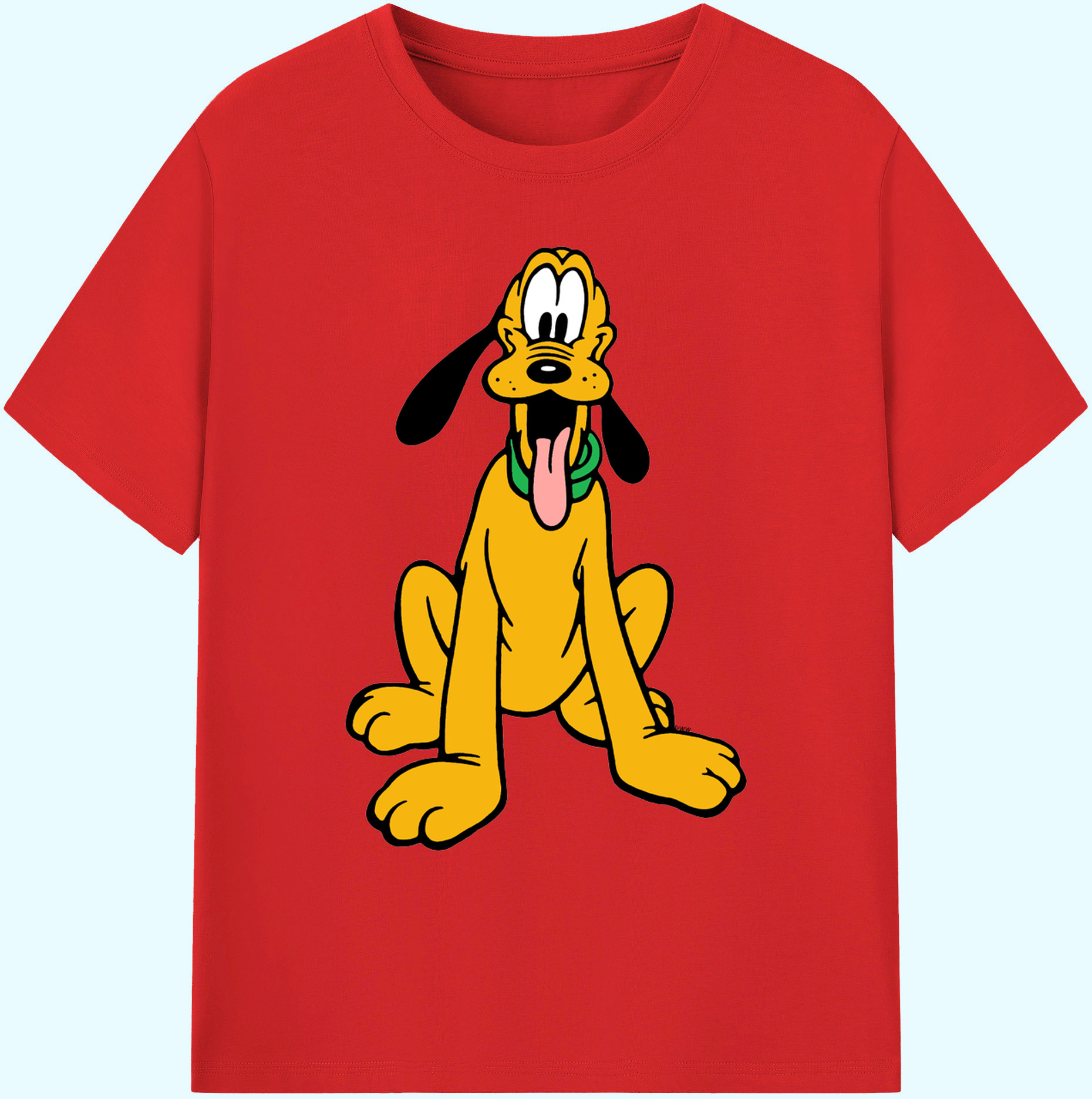 ミッキーマウス Mickey Mouse 綿100％ メンズ半袖Tシャツ｜肌触りやわらか＆通気性