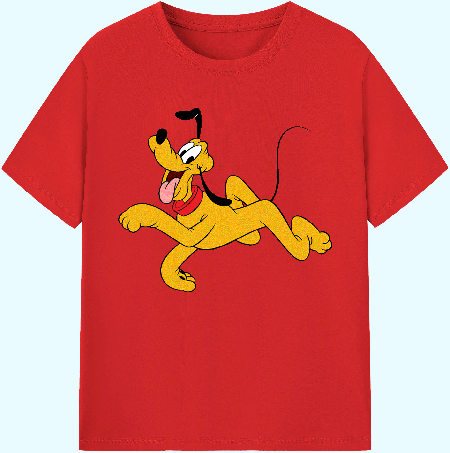 （画像用） ミッキーマウス Mickey Mouse 綿100％ メンズ半袖Tシャツ｜肌触りやわらか＆通気性