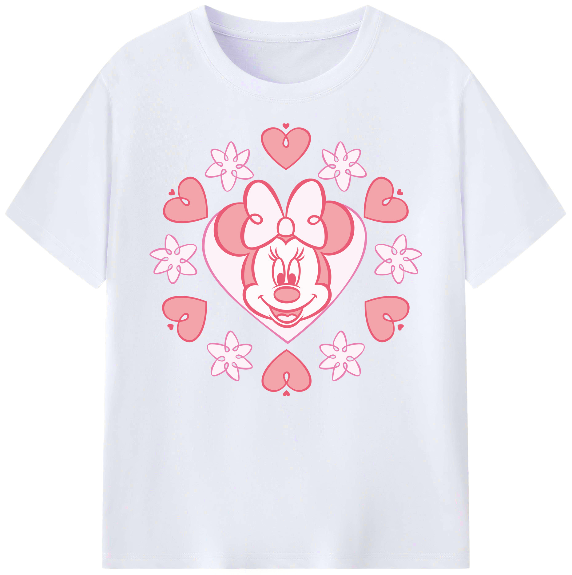 ミッキーマウス Mickey Mouse 綿100％ メンズ半袖Tシャツ｜肌触りやわらか＆通気性