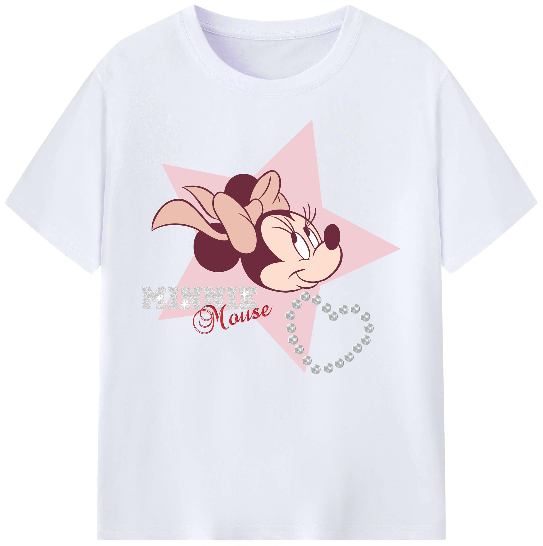 ミッキーマウス Mickey Mouse 綿100％ メンズ半袖Tシャツ｜肌触りやわらか＆通気性