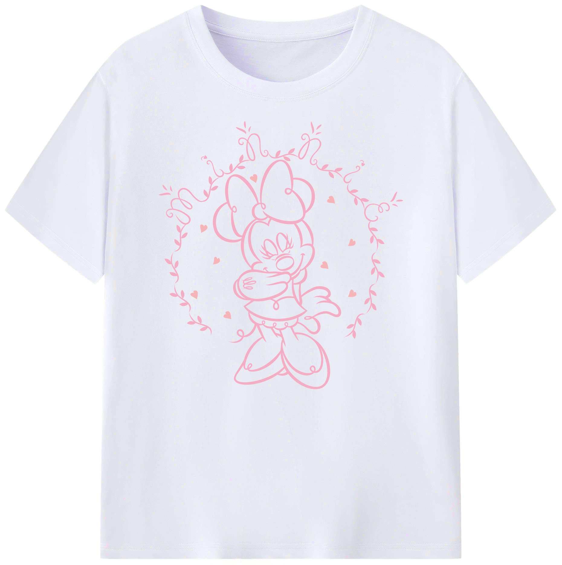 ミッキーマウス Mickey Mouse 綿100％ メンズ半袖Tシャツ｜肌触りやわらか＆通気性