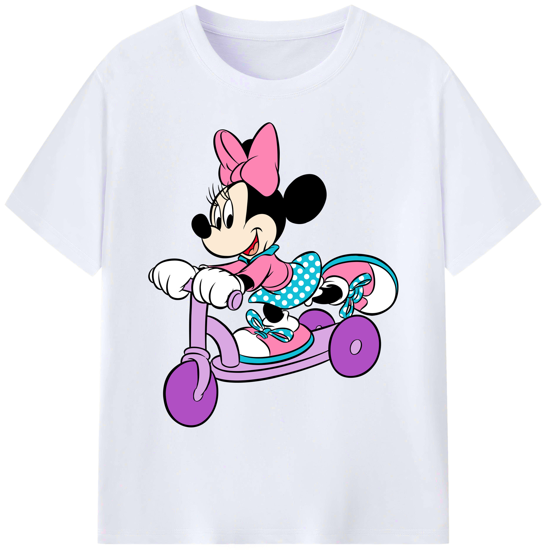 ミッキーマウス Mickey Mouse 綿100％ メンズ半袖Tシャツ｜肌触りやわらか＆通気性