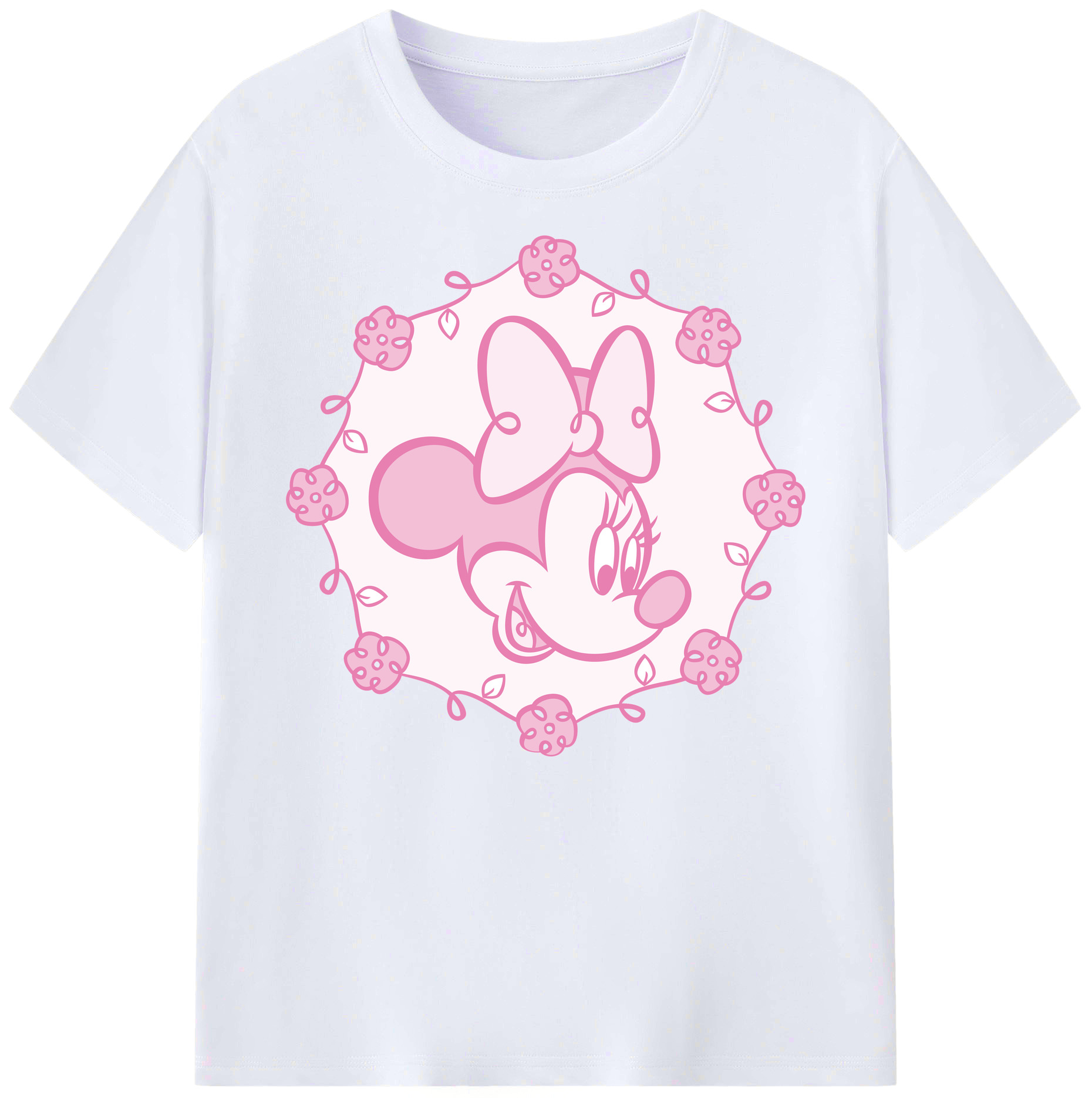 ミッキーマウス Mickey Mouse 綿100％ メンズ半袖Tシャツ｜肌触りやわらか＆通気性