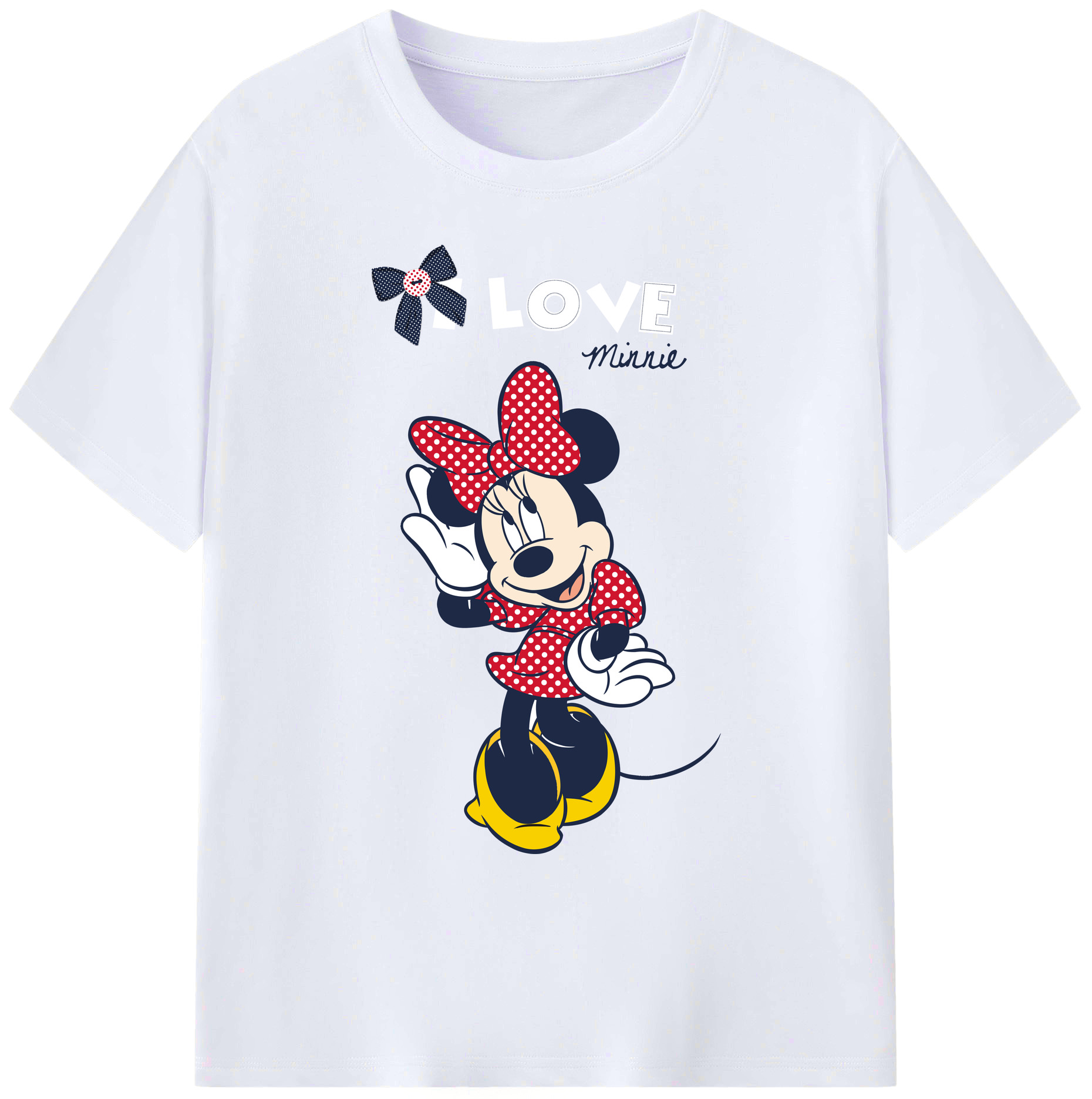 ミッキーマウス Mickey Mouse 綿100％ メンズ半袖Tシャツ｜肌触りやわらか＆通気性