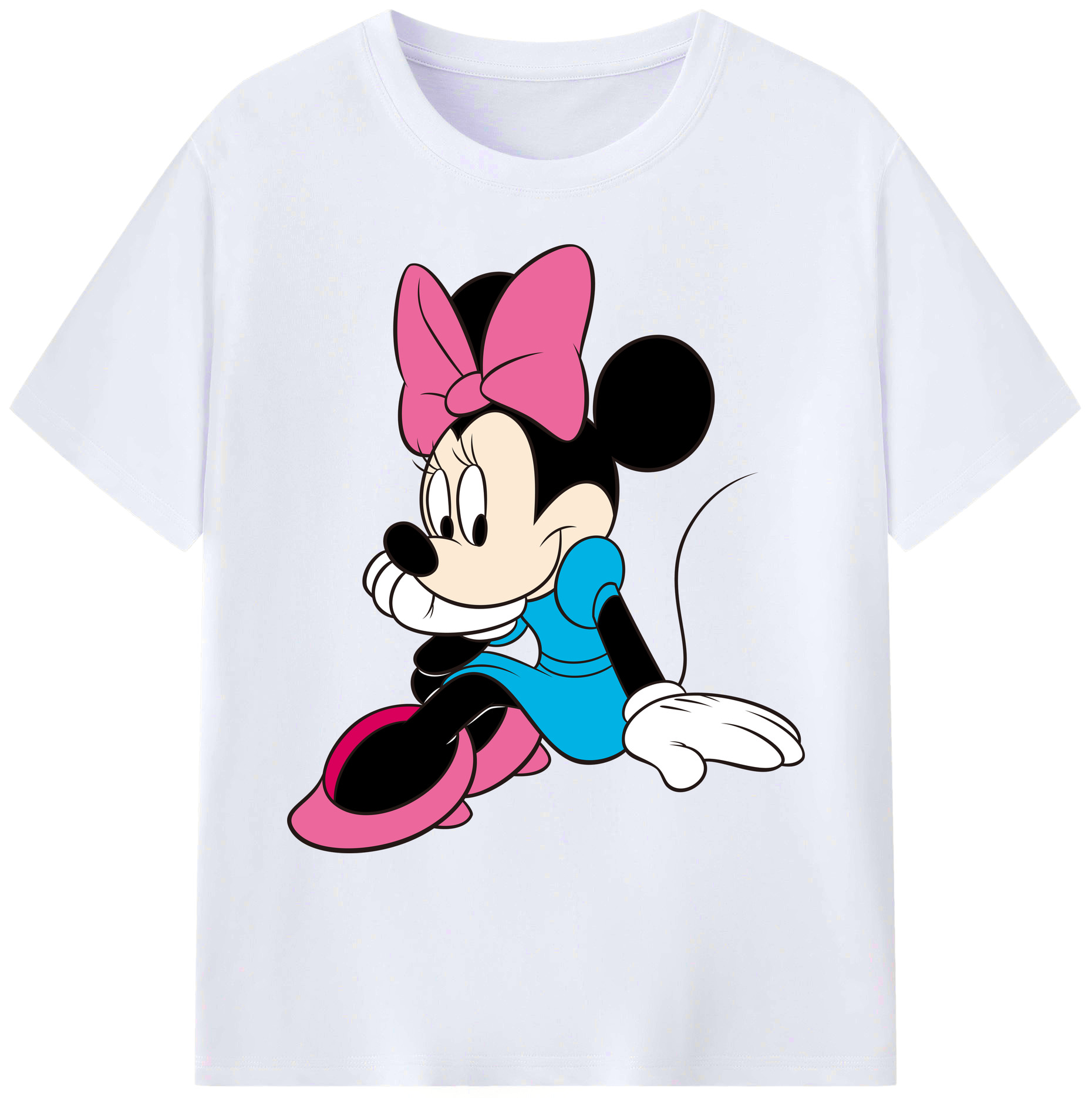 ミッキーマウス Mickey Mouse 綿100％ メンズ半袖Tシャツ｜肌触りやわらか＆通気性