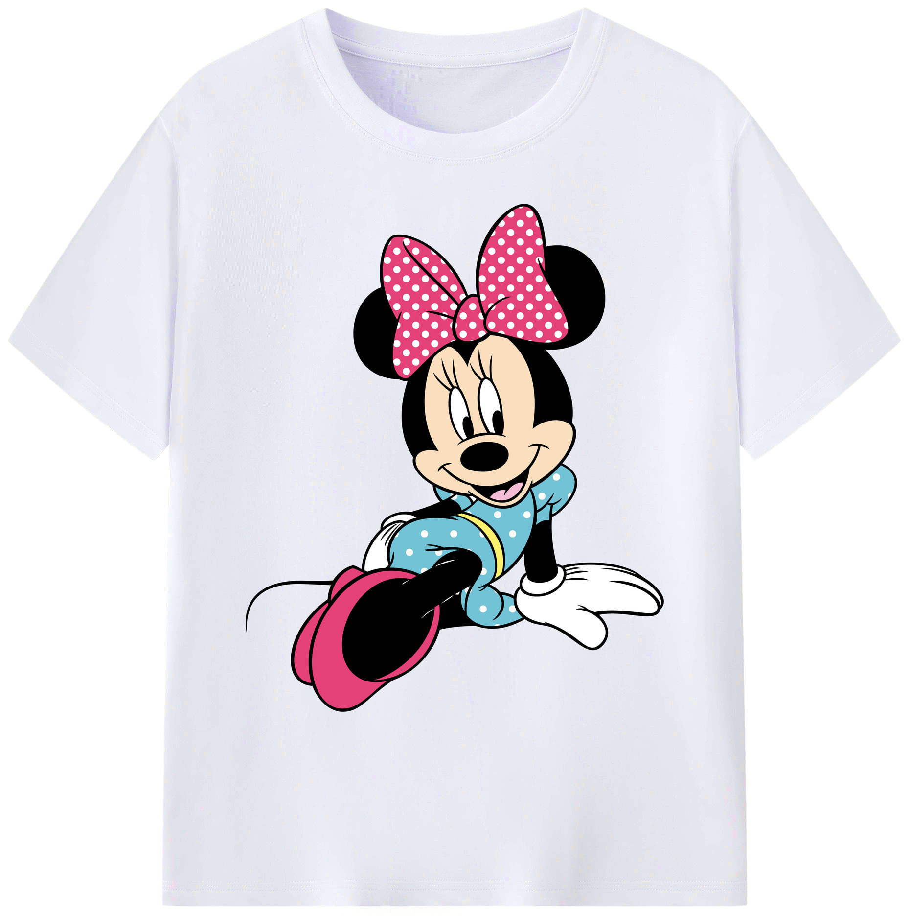 ミッキーマウス Mickey Mouse 綿100％ メンズ半袖Tシャツ｜肌触りやわらか＆通気性
