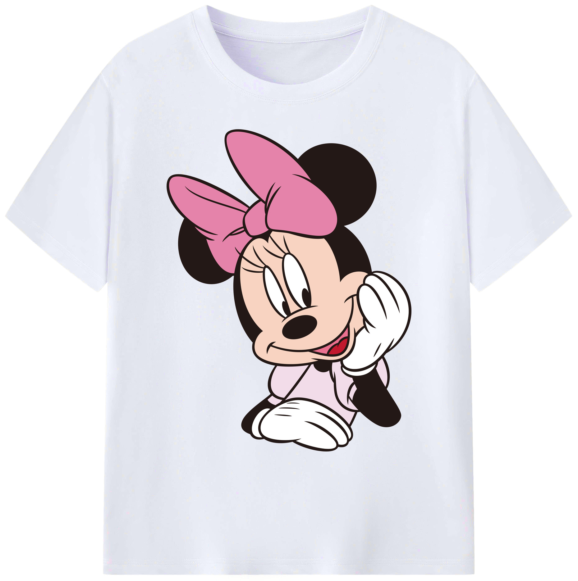 ミッキーマウス Mickey Mouse 綿100％ メンズ半袖Tシャツ｜肌触りやわらか＆通気性