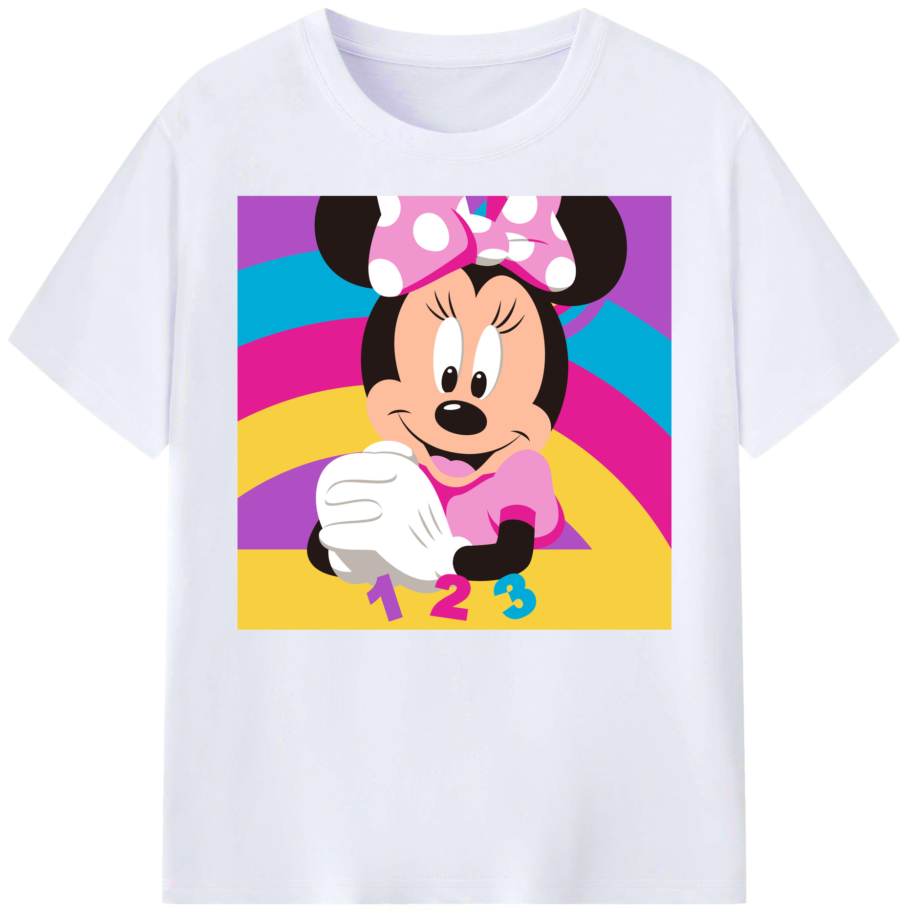 ミッキーマウス Mickey Mouse 綿100％ メンズ半袖Tシャツ｜肌触りやわらか＆通気性