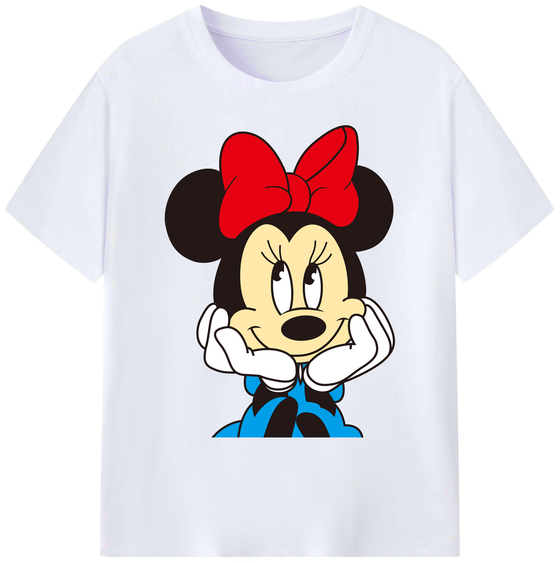 ミッキーマウス Mickey Mouse 綿100％ メンズ半袖Tシャツ｜肌触りやわらか＆通気性