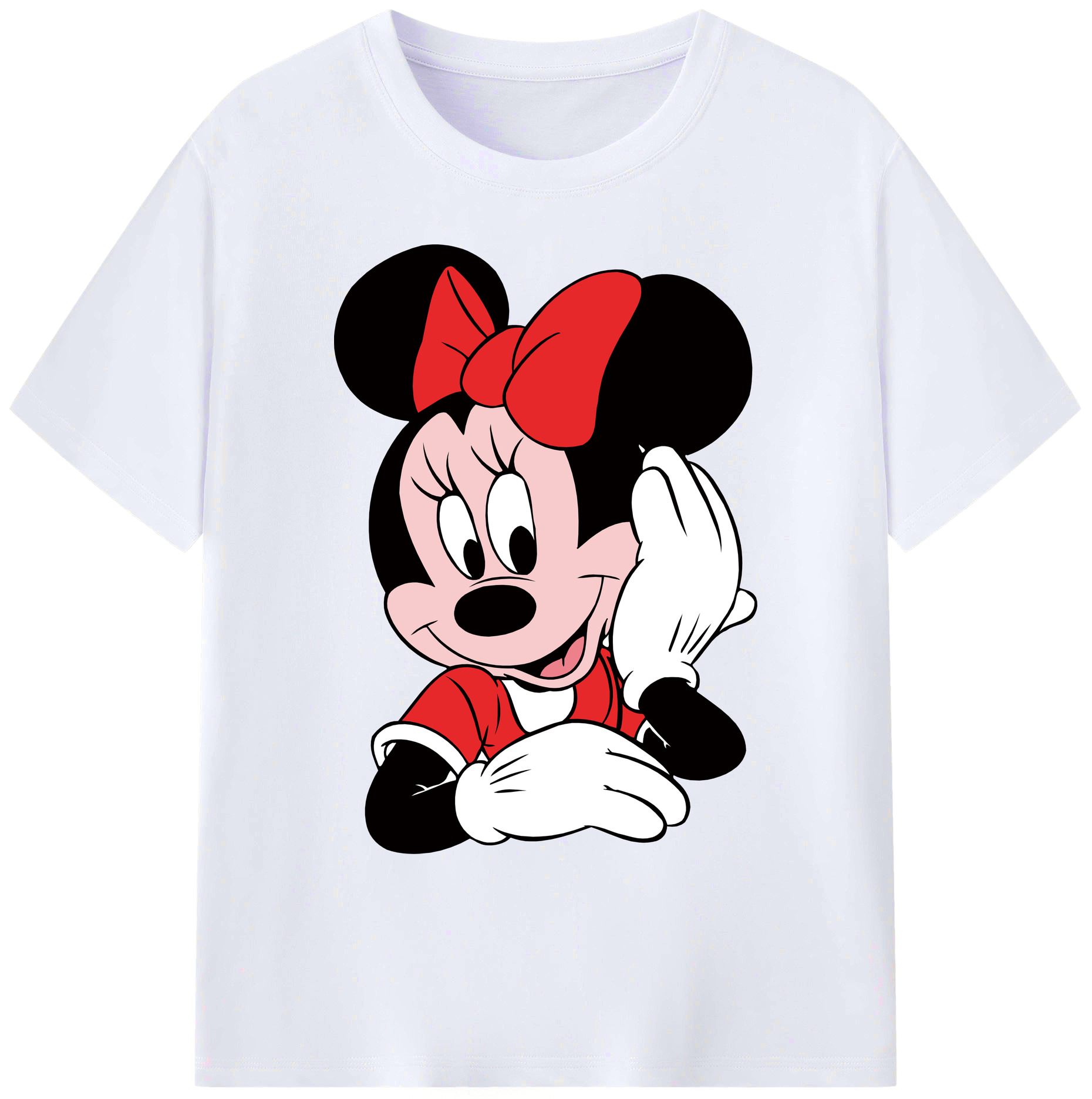 ミッキーマウス Mickey Mouse 綿100％ メンズ半袖Tシャツ｜肌触りやわらか＆通気性