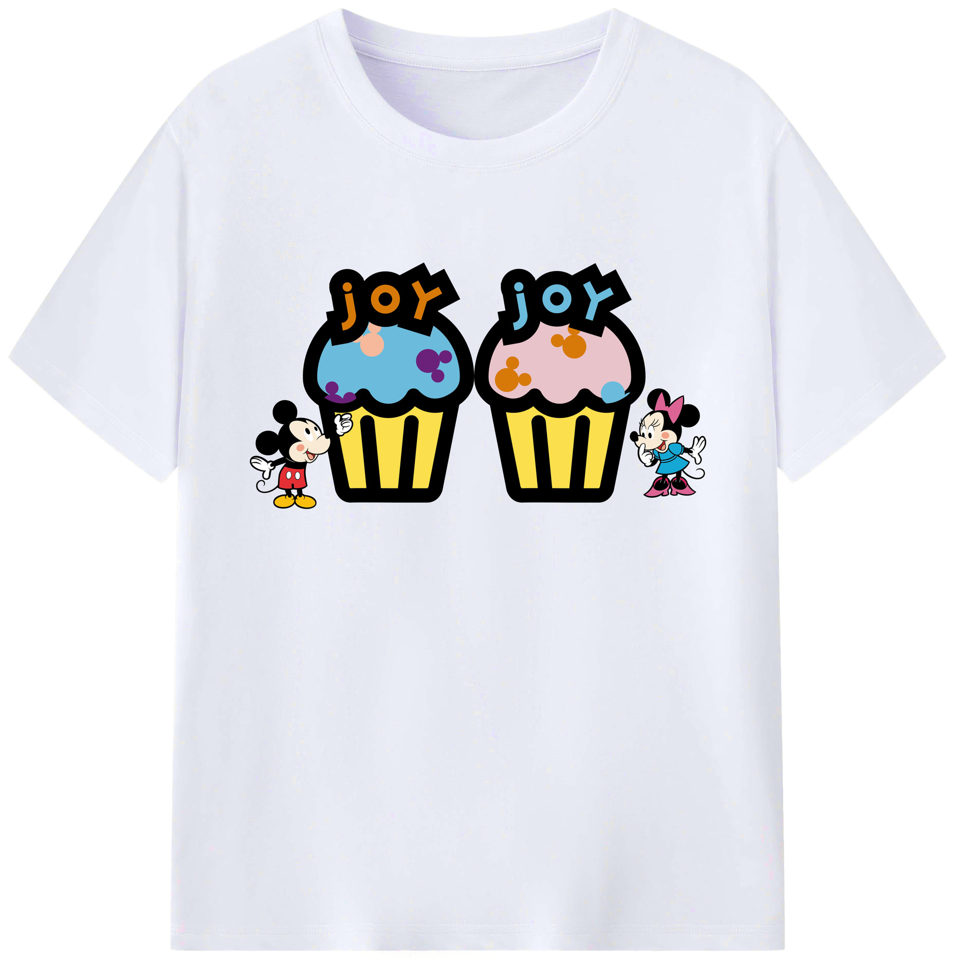 ミッキーマウス Mickey Mouse 綿100％ メンズ半袖Tシャツ｜肌触りやわらか＆通気性