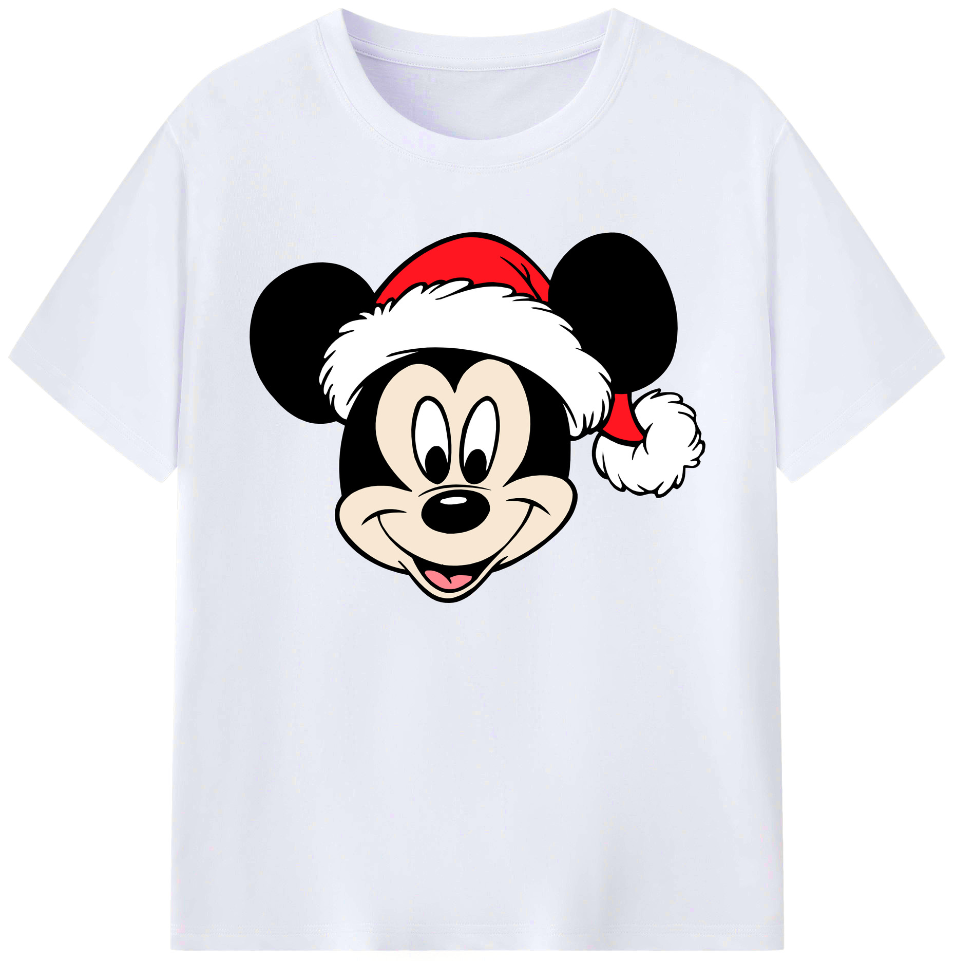 ミッキーマウス Mickey Mouse 綿100％ メンズ半袖Tシャツ｜肌触りやわらか＆通気性