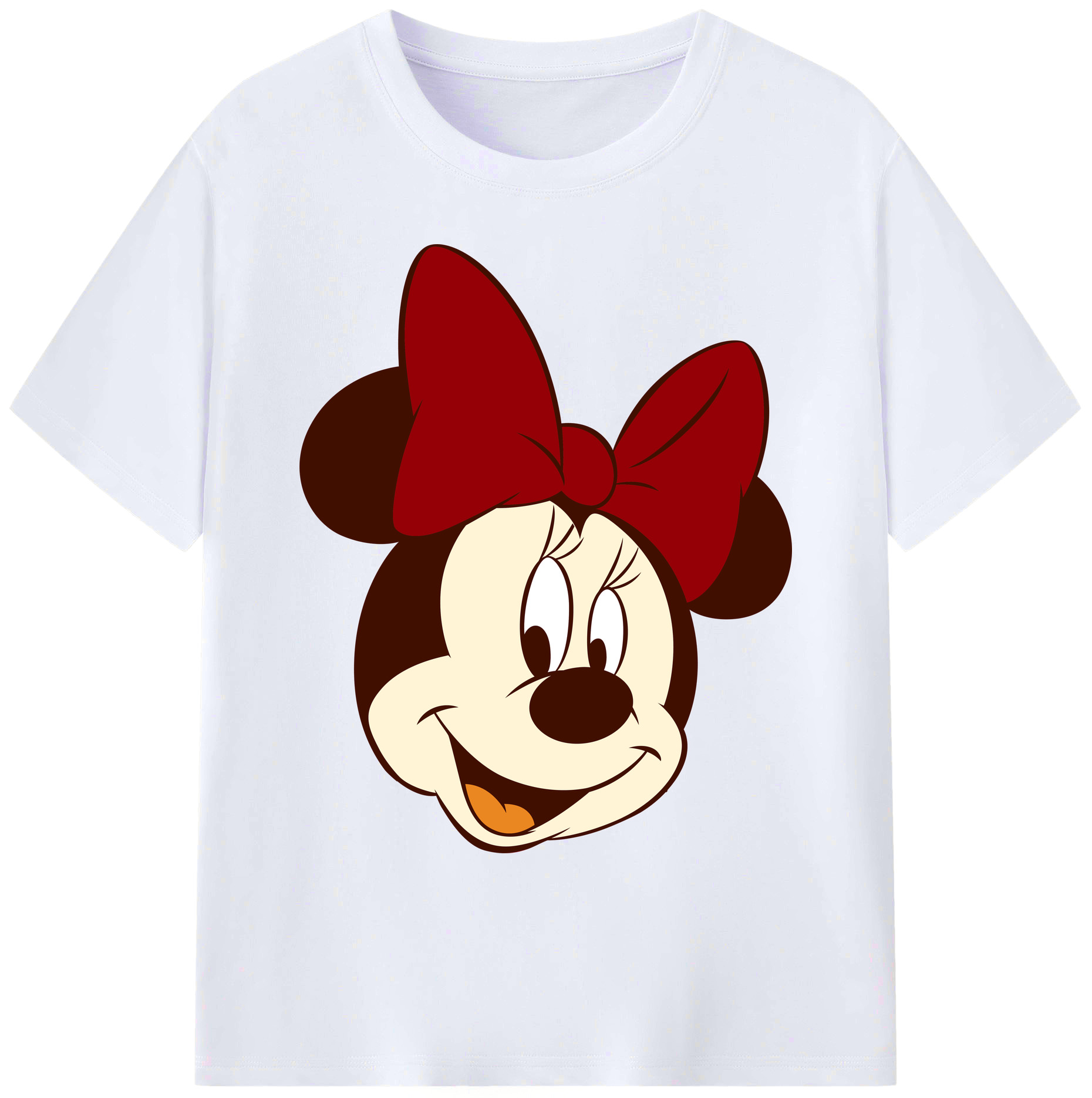 ミッキーマウス Mickey Mouse 綿100％ メンズ半袖Tシャツ｜肌触りやわらか＆通気性