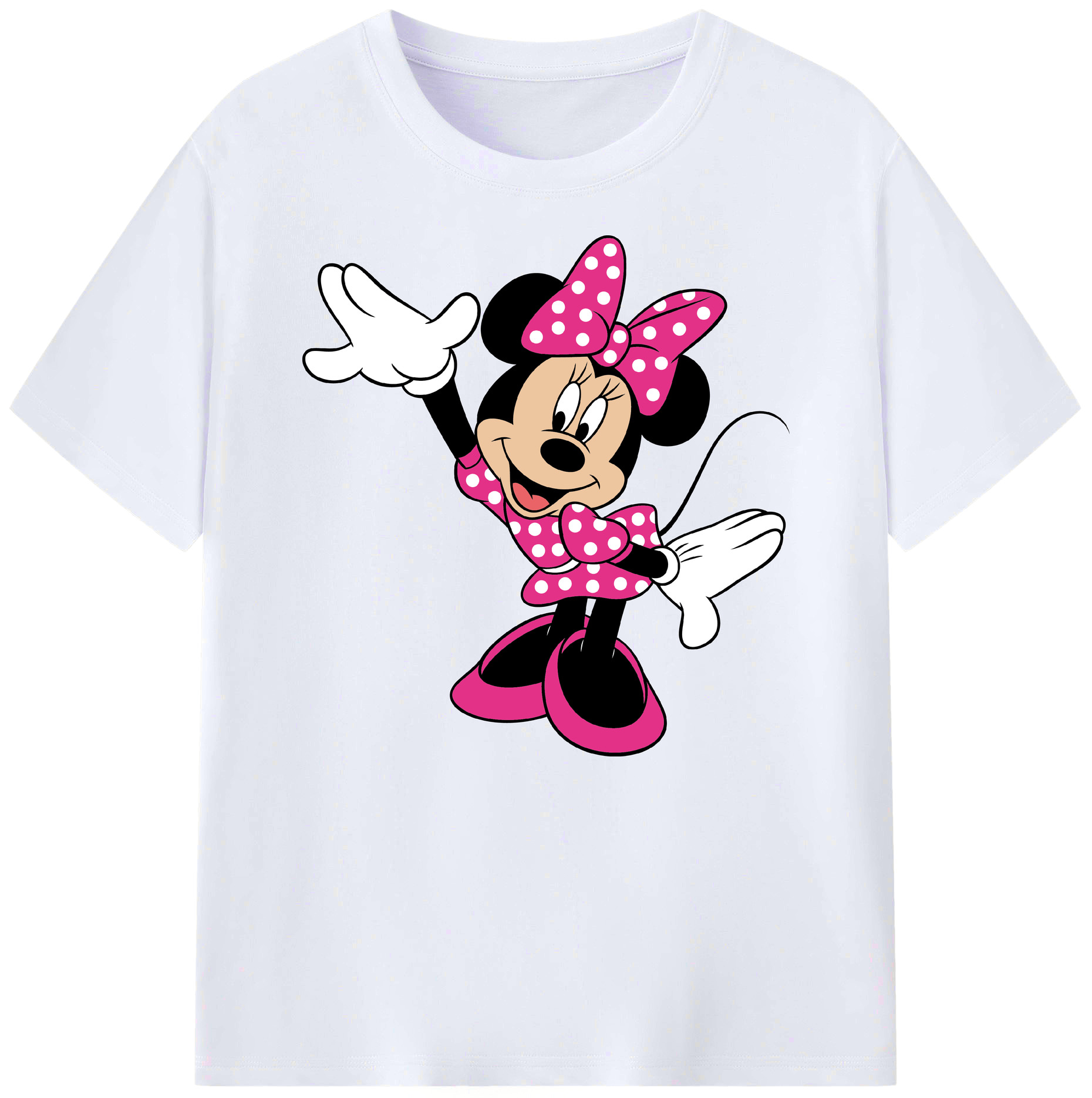 ミッキーマウス Mickey Mouse 綿100％ メンズ半袖Tシャツ｜肌触りやわらか＆通気性