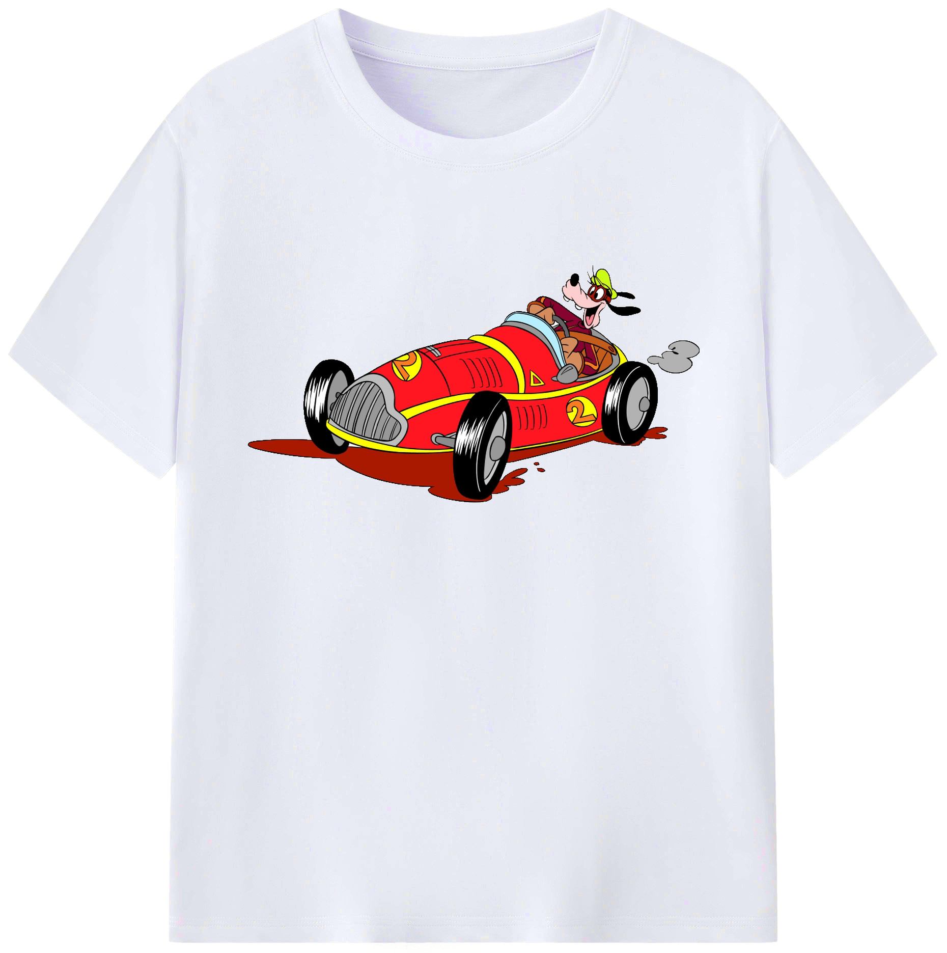 ミッキーマウス Mickey Mouse 綿100％ メンズ半袖Tシャツ｜肌触りやわらか＆通気性