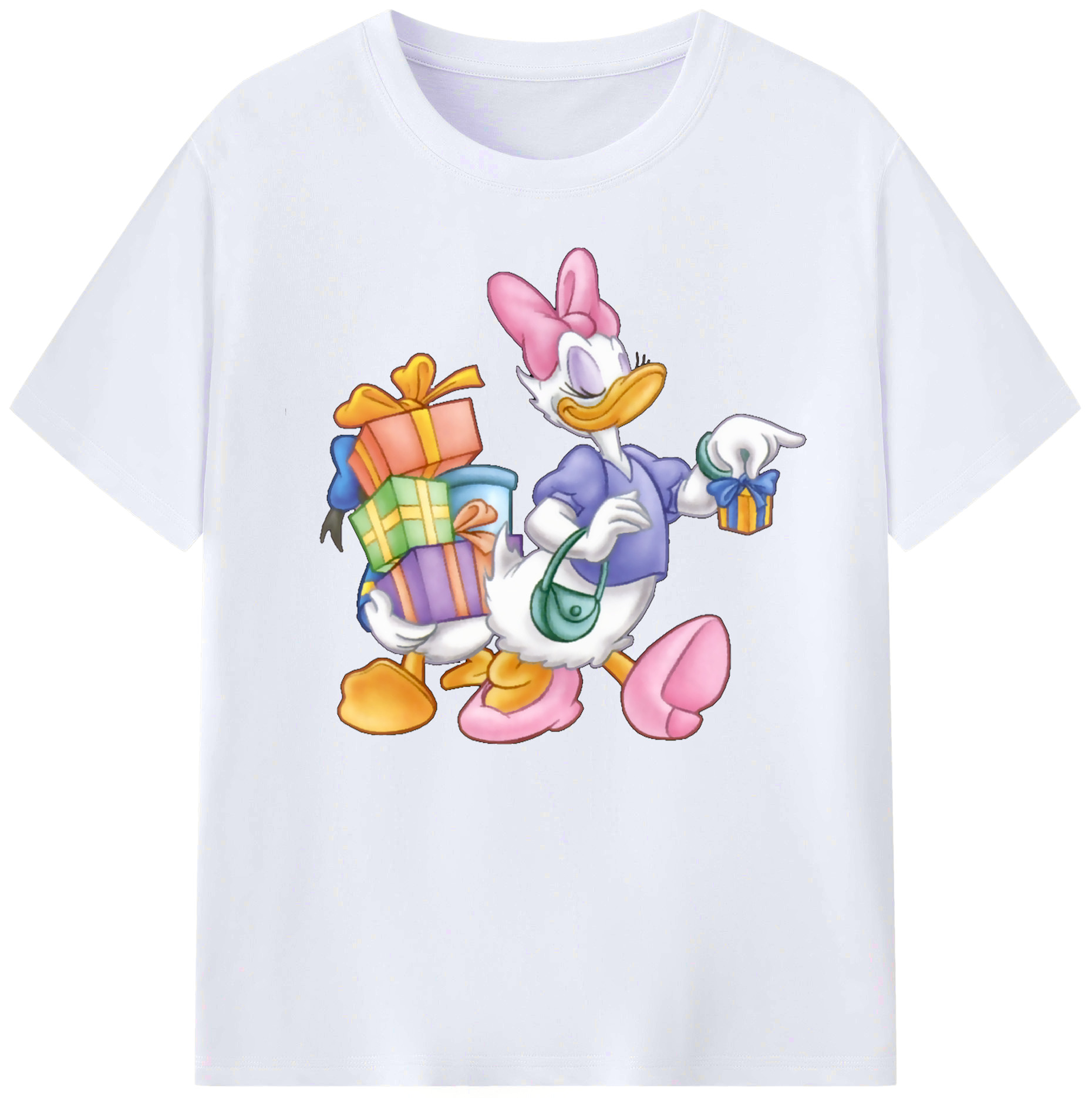 ミッキーマウス Mickey Mouse 綿100％ メンズ半袖Tシャツ｜肌触りやわらか＆通気性